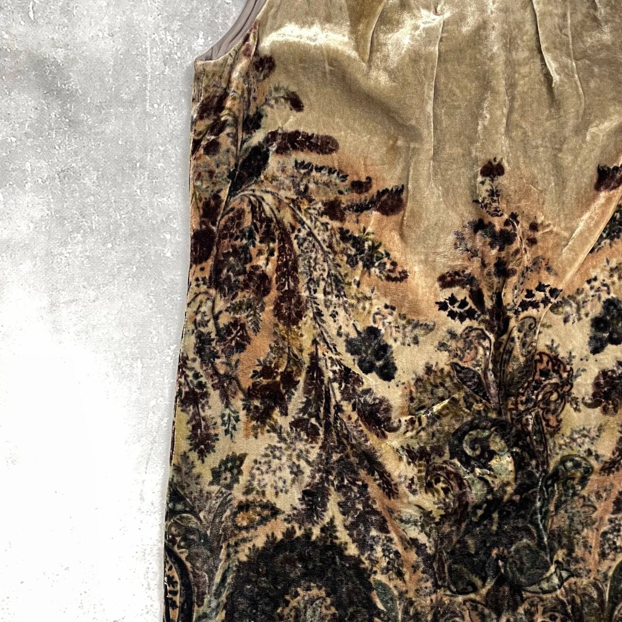 Etro ETRO Paisley Velvet Sleeveless Knee Length Dress Size 42 Size M / US 6-8 / IT 42-44 - 7 Thumbnail