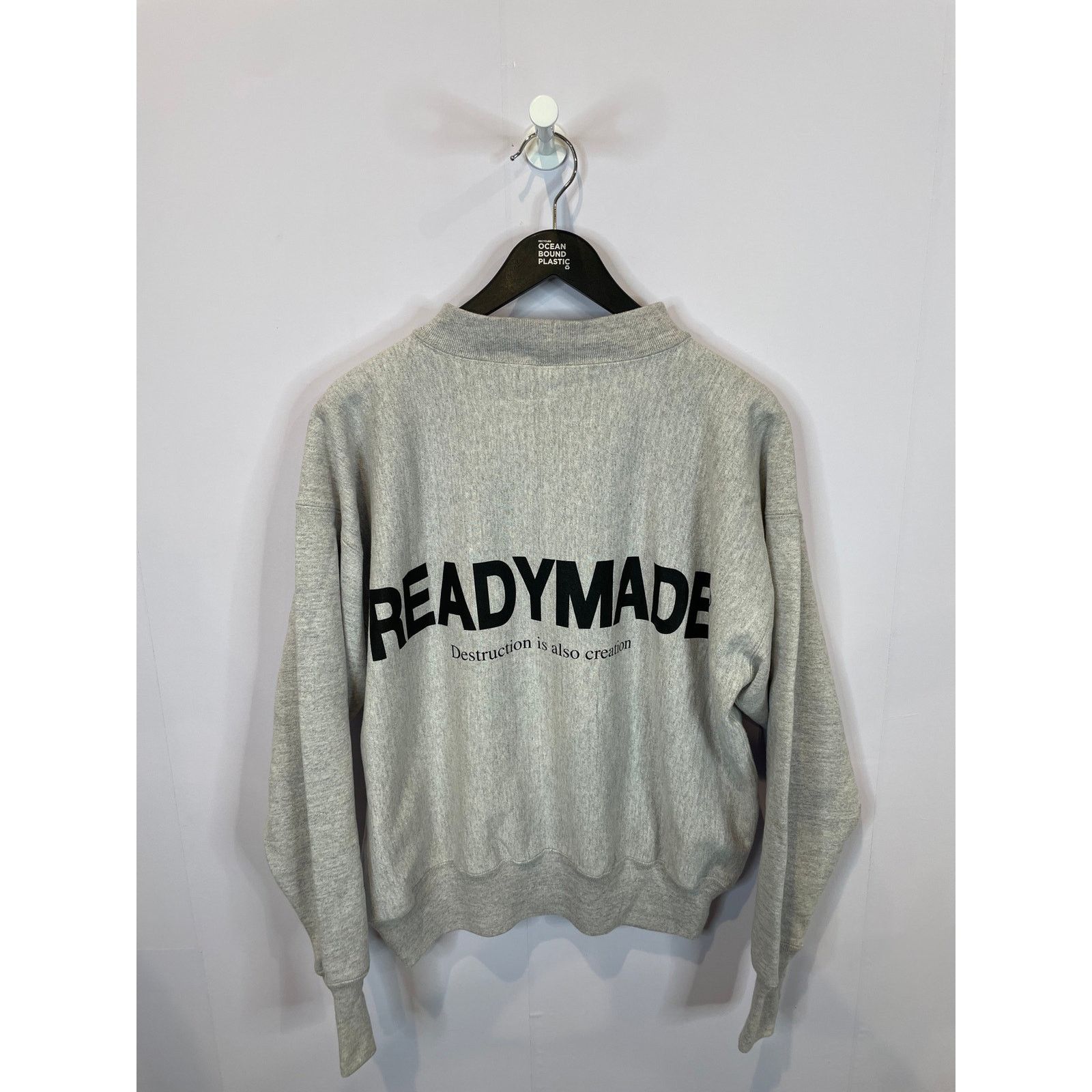 READYMADE Ready Made Crewneck Grey Black New Small With Tags Size US S / EU 44-46 / 1 - 2 Thumbnail