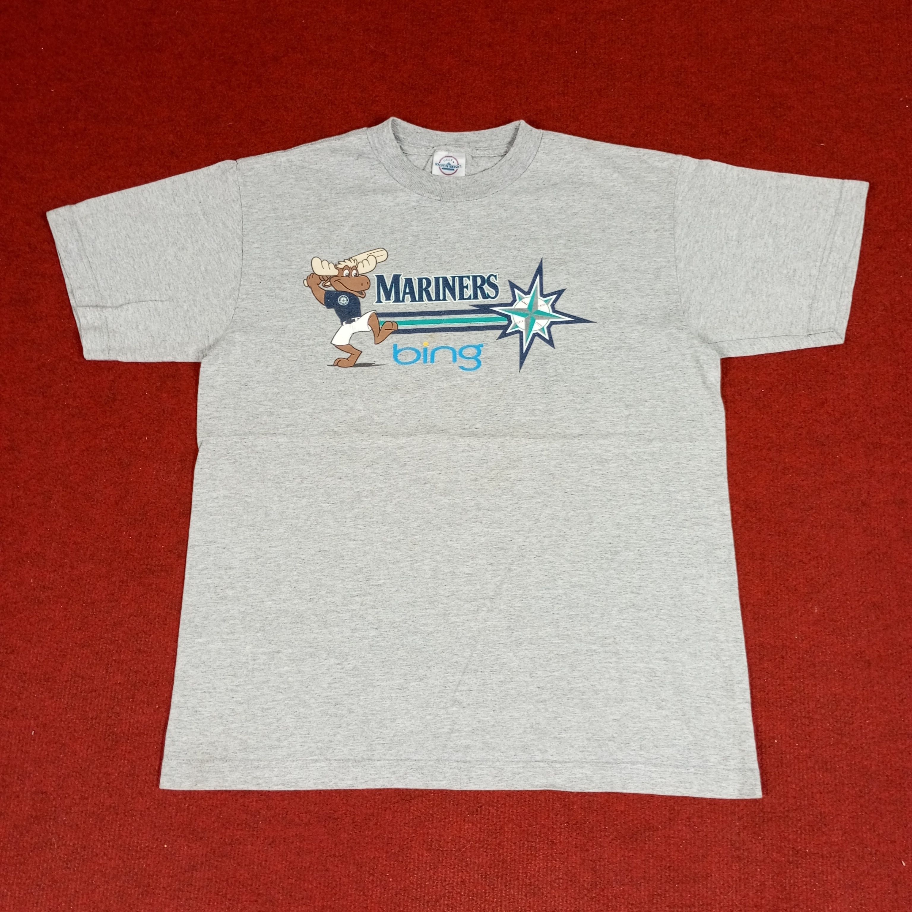 MLB × Vintage Seattle Marines Baseball Team Vintage Tshirt Size US M / EU 48-50 / 2 - 1 Thumbnail