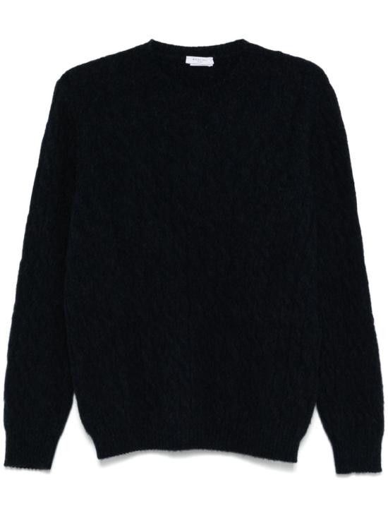 Boglioli BOGLIOLI Men Sweater 91566 FB48030790 Blue Size US XXL / EU 58 / 5 - 1 Thumbnail