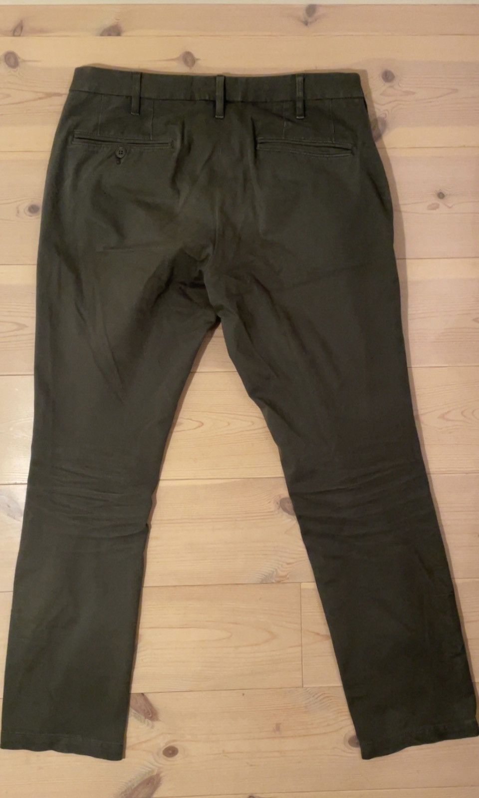 Muji Muji Men's Green Cottonblend Trousers S Size US 30 / EU 46 - 3 Thumbnail