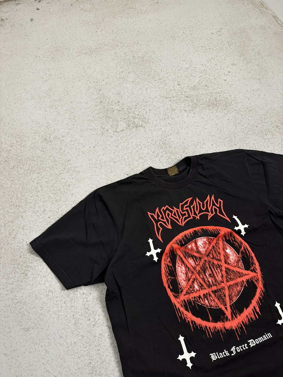 Band Tees Krisiun Black Force Domain Death Black Metal Tee Size US L / EU 52-54 / 3 - 3 Thumbnail