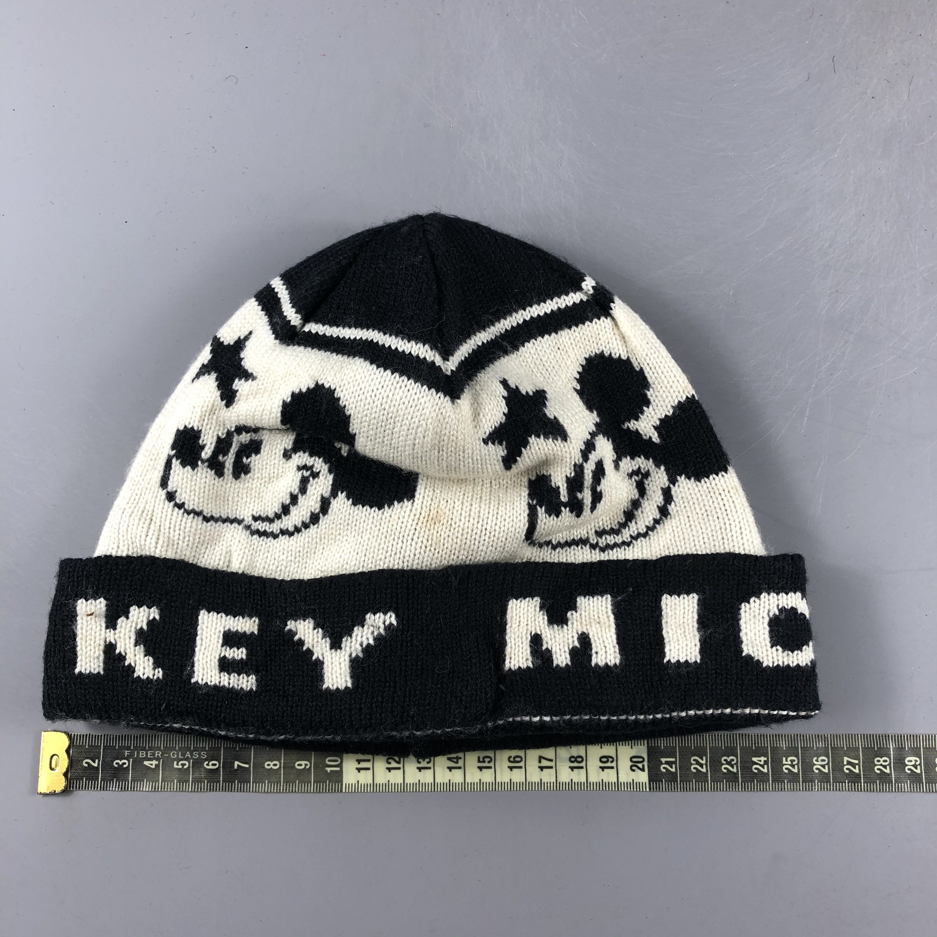 Disney × Mickey Mouse × Vintage Mickey Mouse x Disney Beanie Snow Hat Snow Cap -D112 Size ONE SIZE - 3 Thumbnail