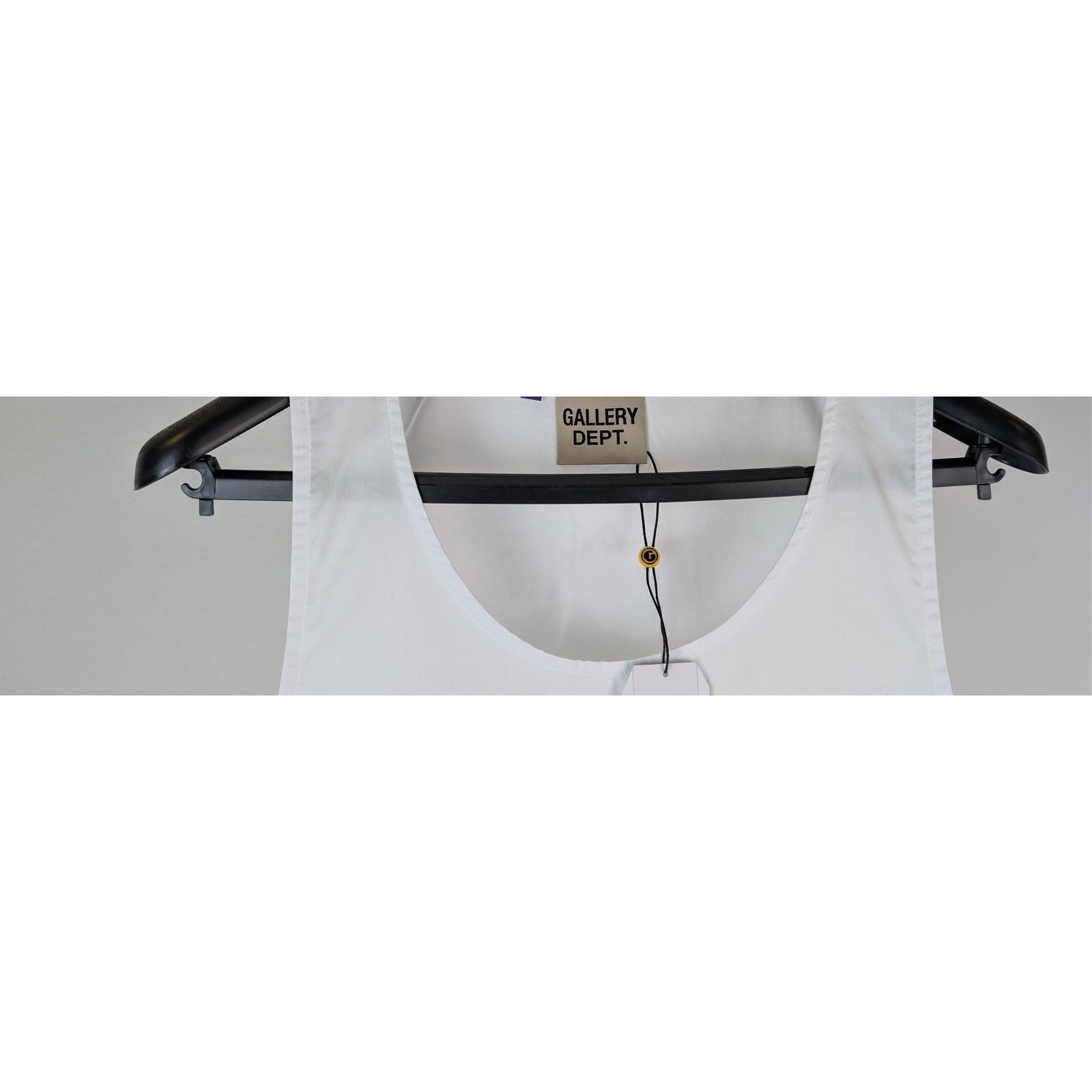Gallery Dept. o1rshd1 Resort Sleeveless Cotton-Poplin Top in White XXL Size US XXL / EU 58 / 5 - 5 Thumbnail