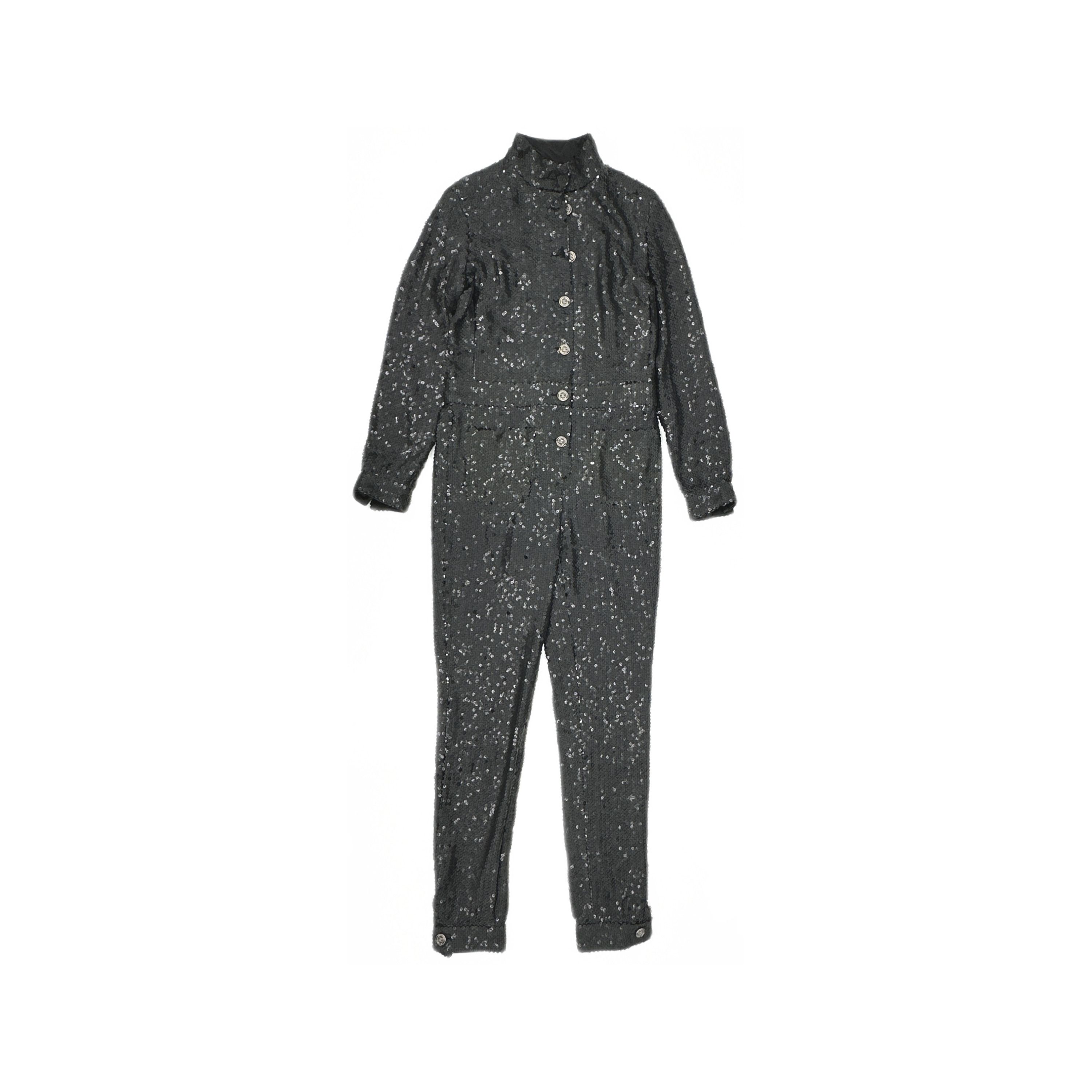 Chanel Chanel Sequined Jumpsuit Size 38 Size 27" / US 4 / IT 40 - 1 Thumbnail