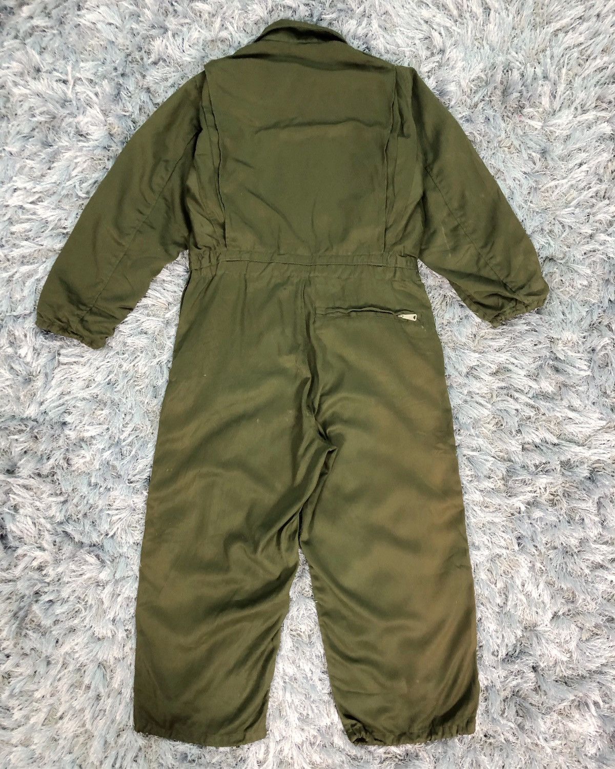 Vintage Rare Vintage Military Pilots Coveralls Jumpsuit Size US 39 - 9 Thumbnail