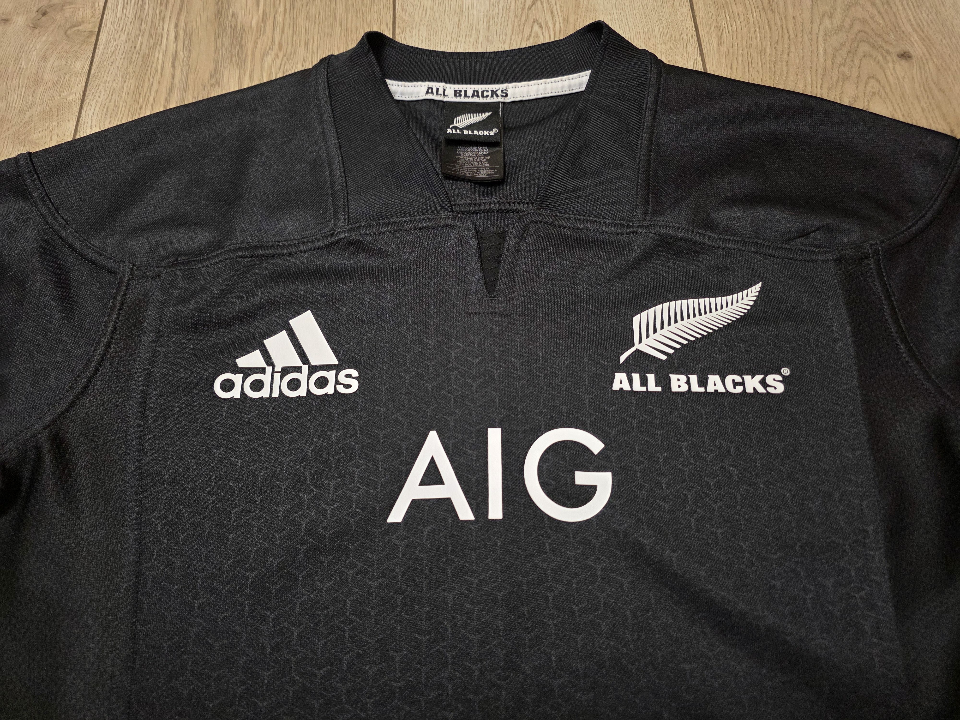 Adidas MAORI ALL BLACKS 2016 RUGBY JERSEY NEW ZEELAND SHIRT Size US L / EU 52-54 / 3 - 3 Thumbnail