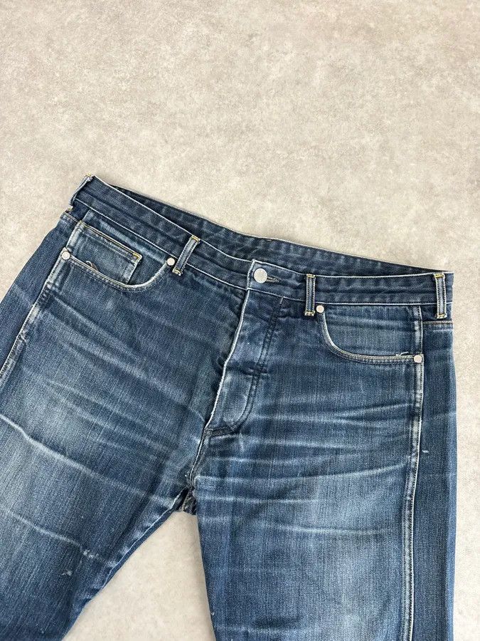 Louis Vuitton Louis Vuitton Blue Denim Straight Leg Jeans Size US 32 / EU 48 - 5 Thumbnail