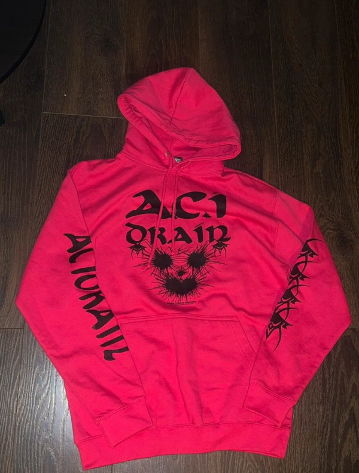 Drain Gang bladee martyr tour acid rain hoodie Size US M / EU 48-50 / 2 - 1 Thumbnail