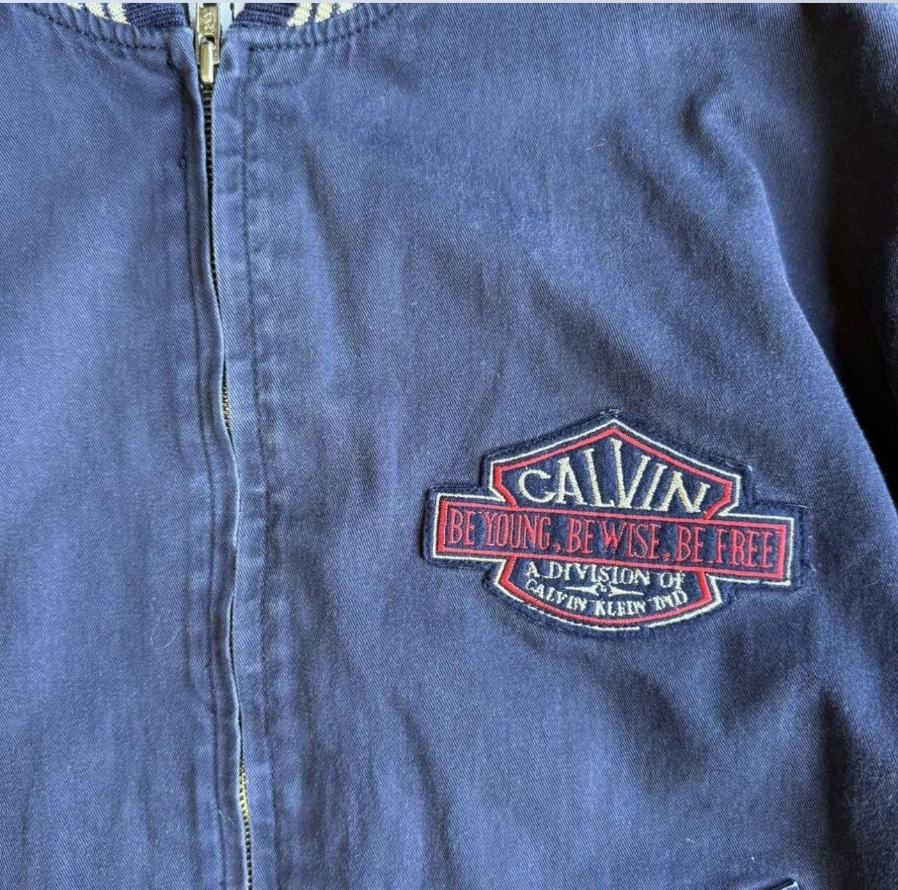 Calvin Klein Vintage 80s Calvin Klein Varsity Jacket Size US S / EU 44-46 / 1 - 2 Thumbnail