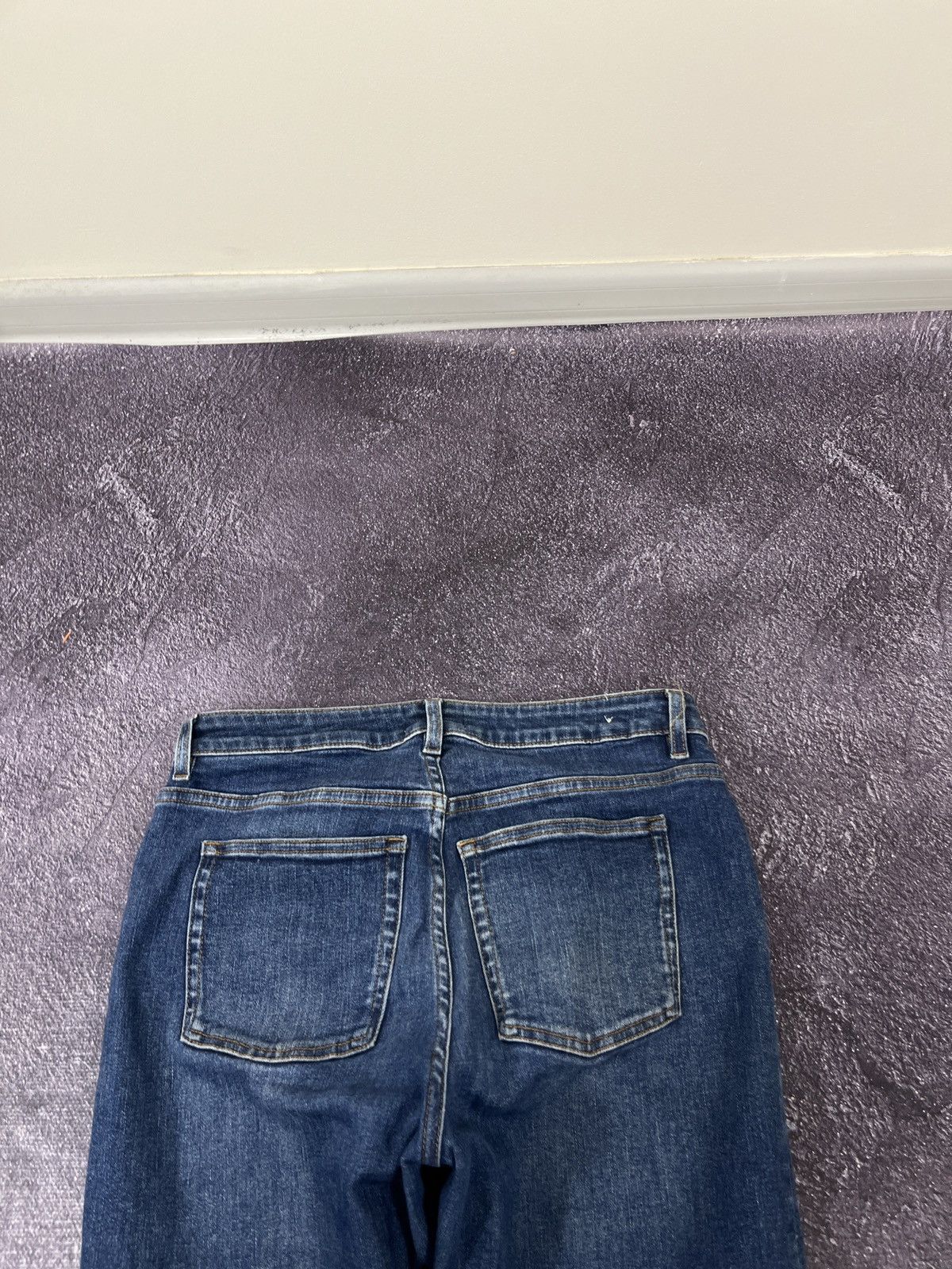 Acne Studios Acne Studios Skin 5 Dark VTG Blue Luxury Women’s Denim Jeans Size 28" / US 6 / IT 42 - 10 Thumbnail