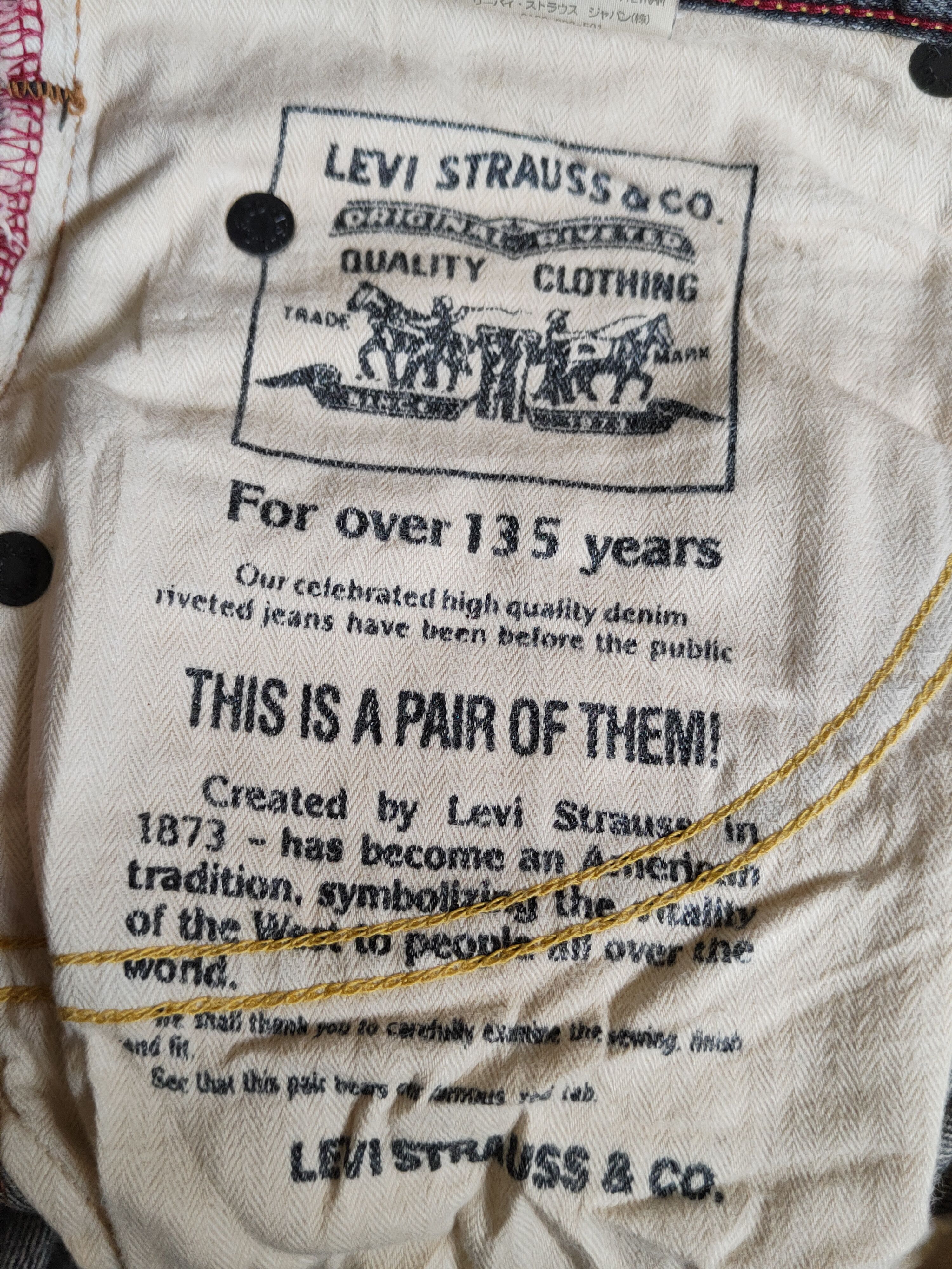 Levi's DL Levi's Black Faded Distressed vintage Denim #S1524 Size 30" / US 8 / IT 44 - 15 Thumbnail
