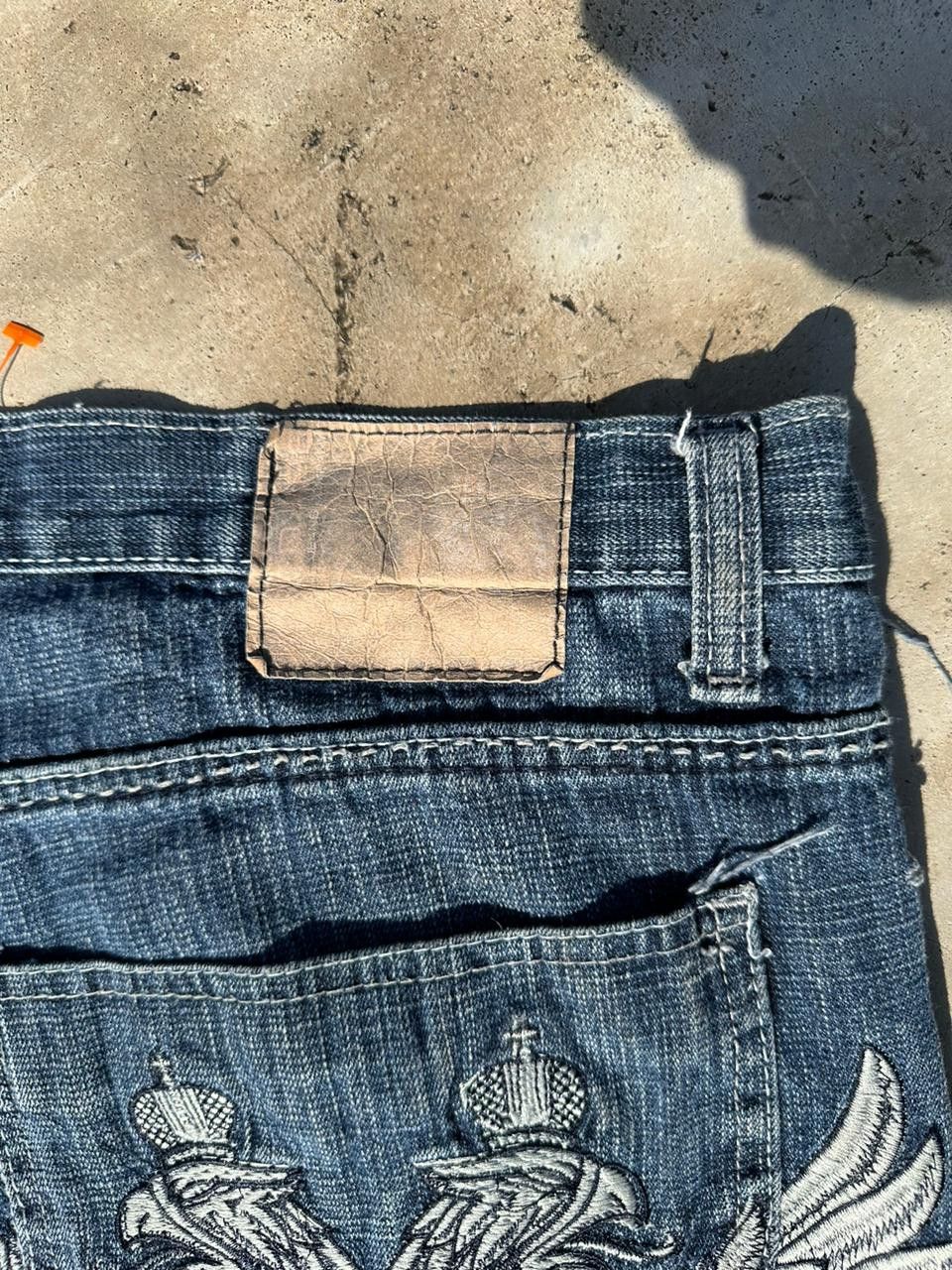 Japanese Brand × Vintage Red Ape embroided back pocket denim Jean's Size US 38 / EU 54 - 8 Thumbnail