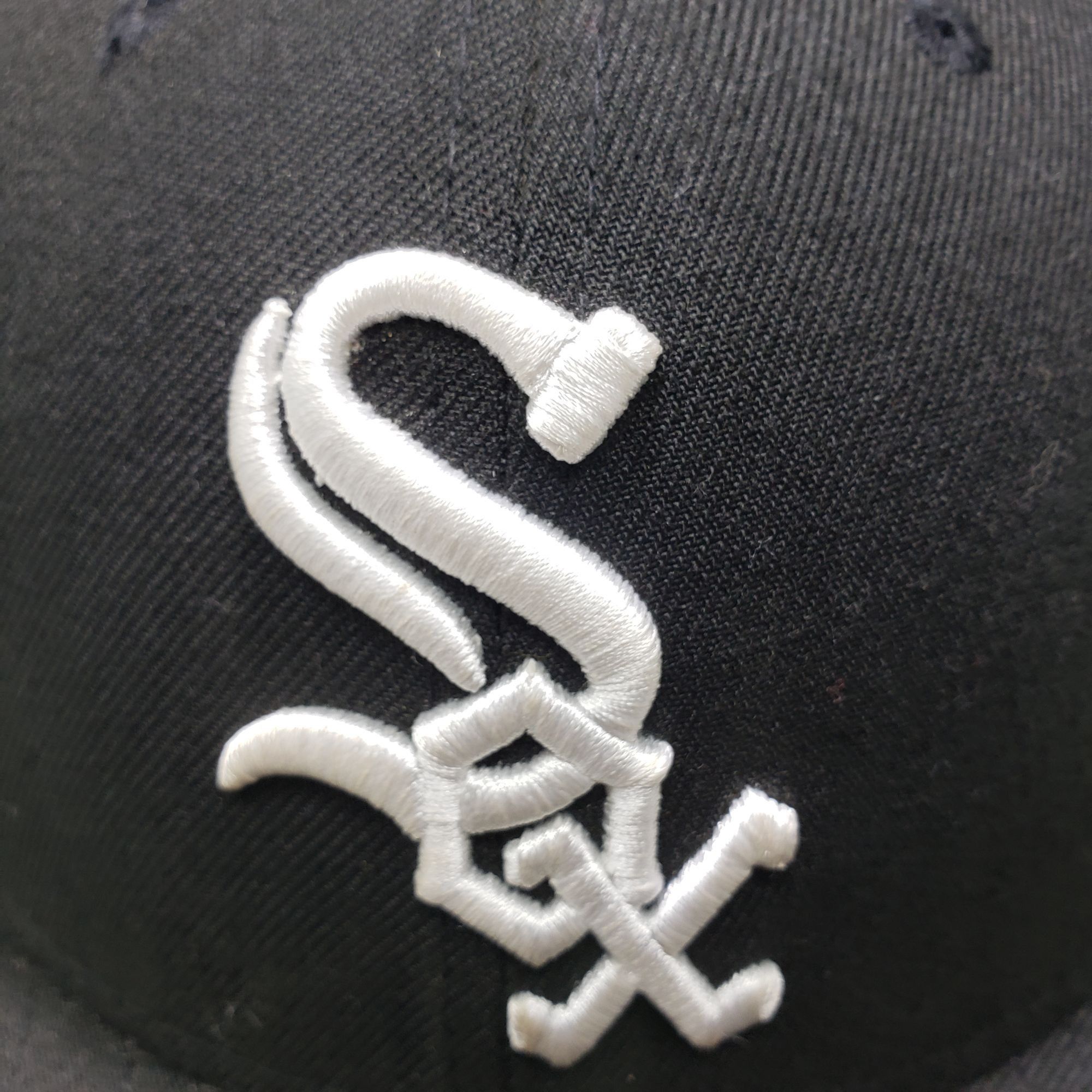 New Era New Era 59FIFTY Chicago White Sox Hat 7 1/2 Black Fitted Cap Size ONE SIZE - 6 Thumbnail