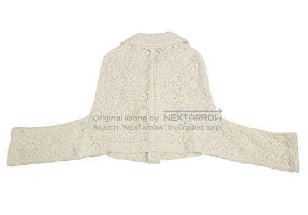 Comme des Garcons Comme des Garcons Beige Retro Patterned Jacket Size M / US 6-8 / IT 42-44 - 4 Thumbnail