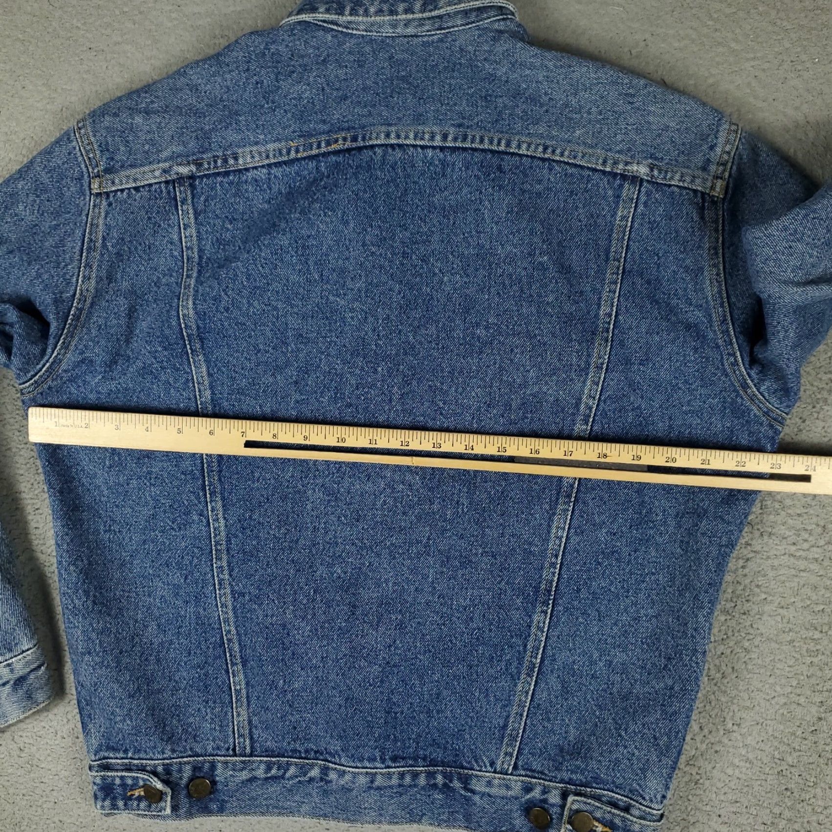 Guess VINTAGE GUESS Jacket Mens Medium Blue Denim VTG 80s Georges Marciano USA Trucker Shirt? Size US M / EU 48-50 / 2 - 7 Thumbnail