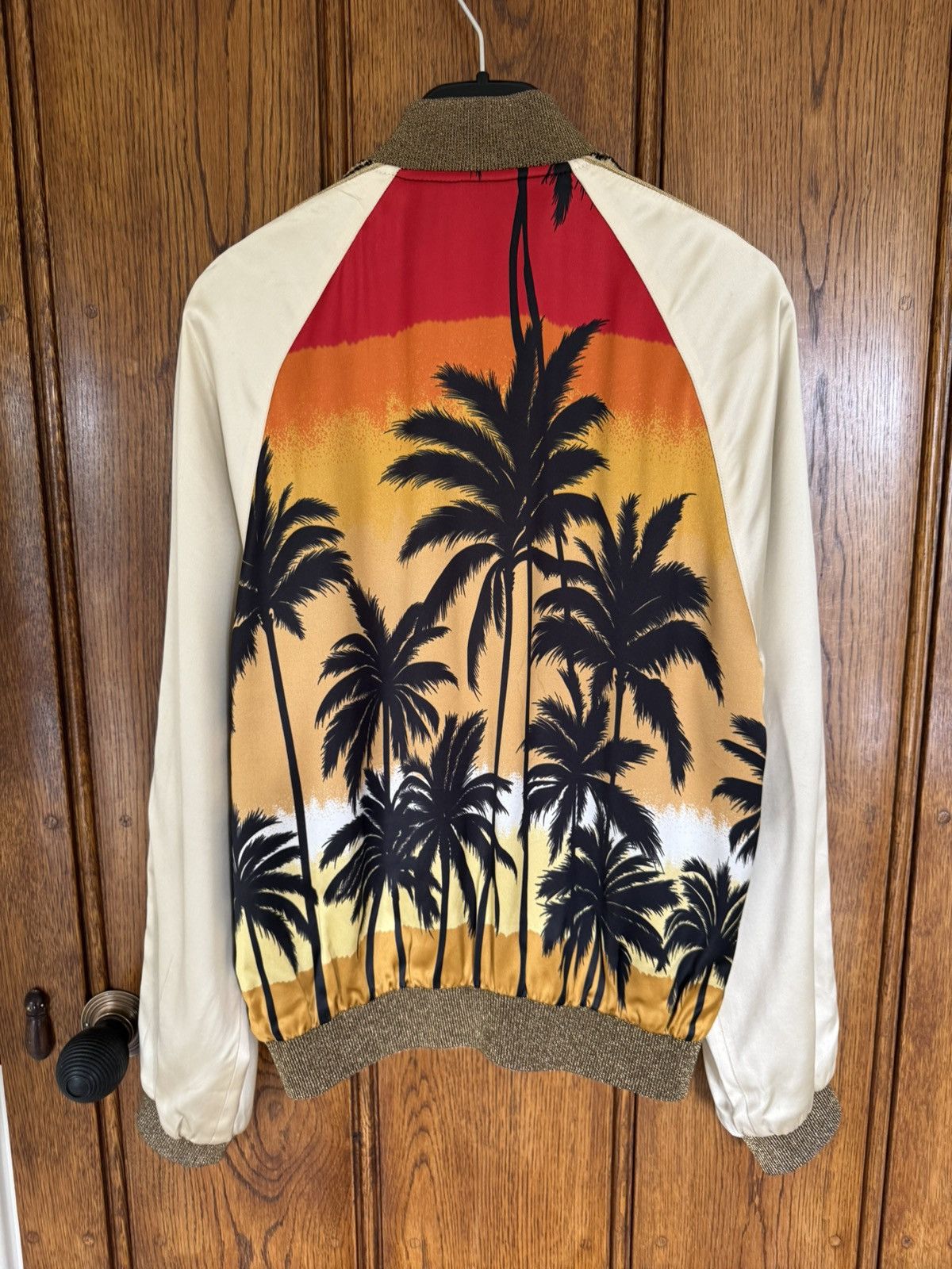 Hedi Slimane × Saint Laurent Paris SS16 Iconic Saint Laurent palm tree runway sequin teddy 42 Size US S / EU 44-46 / 1 - 3 Thumbnail