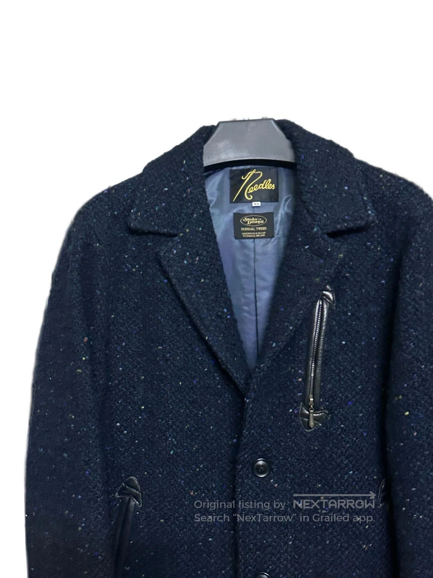 KIJIMA TAKAYUKI Needles Donegal Tweed Wool Jacket. Size US XS / EU 42 / 0 - 5 Thumbnail