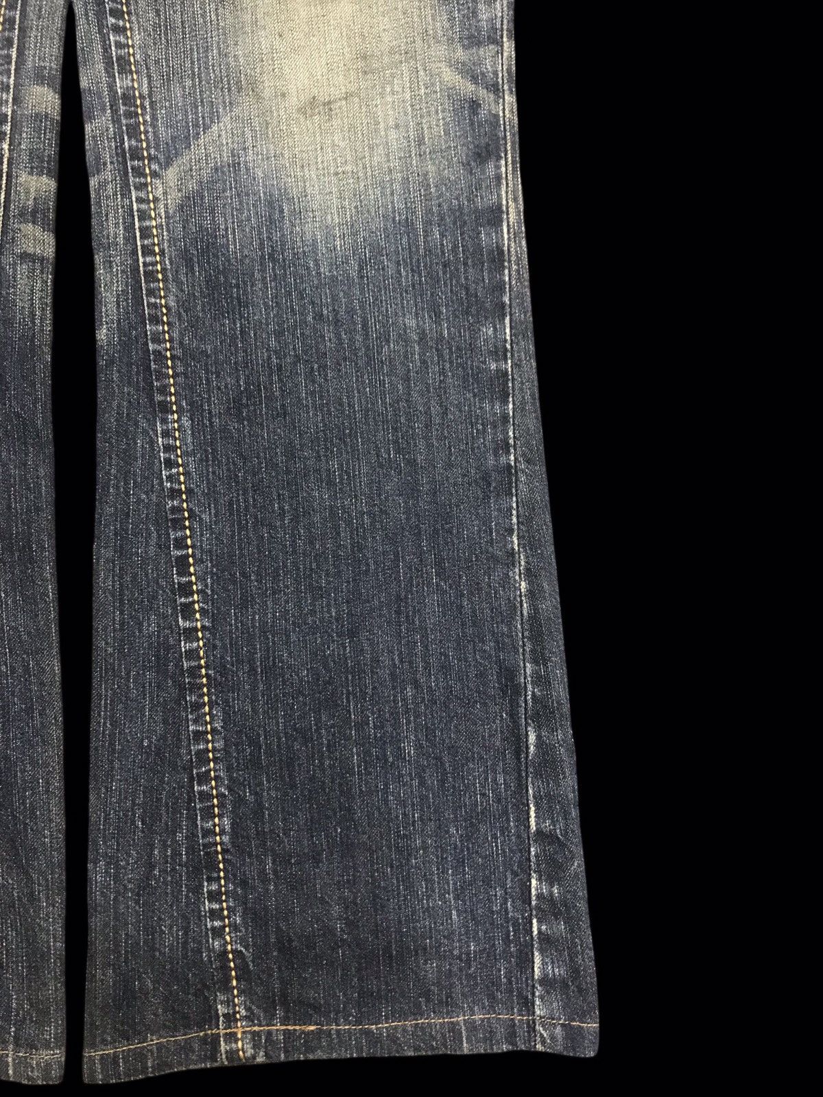 Edwin 💥FLARE💥ARCHIVAL EDWIN WSTERNER DOPE FADES FLARE DENIM F181 Size US 30 / EU 46 - 6 Thumbnail