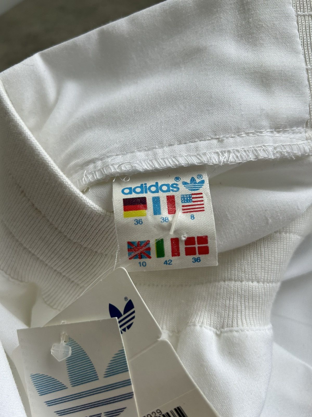Adidas × Vintage NEW! Vintage ADIDAS TENIS Skirt made in france Size 30" / US 8 / IT 44 - 15 Thumbnail