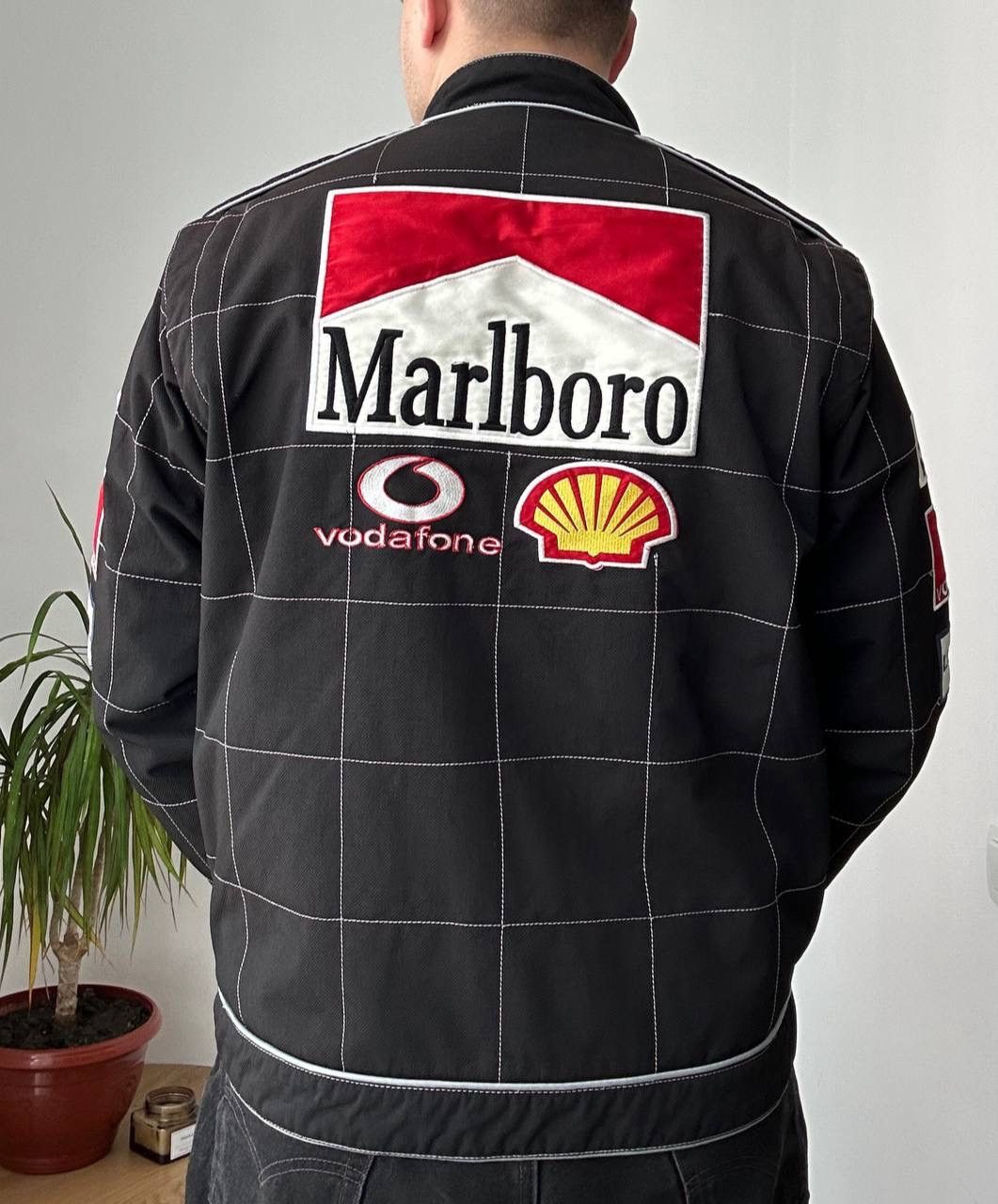 Ferrari × Marlboro Vintage Ferarri Racing Marlboro Black Jacket Size US M / EU 48-50 / 2 - 16 Thumbnail