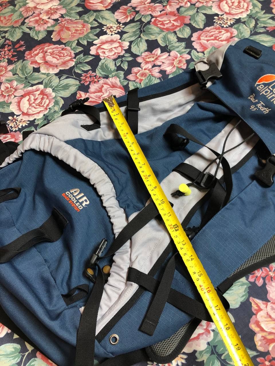 Vintage Lowe Alpine Contour II backpack "Air Cooled" back system Size ONE SIZE - 11 Thumbnail