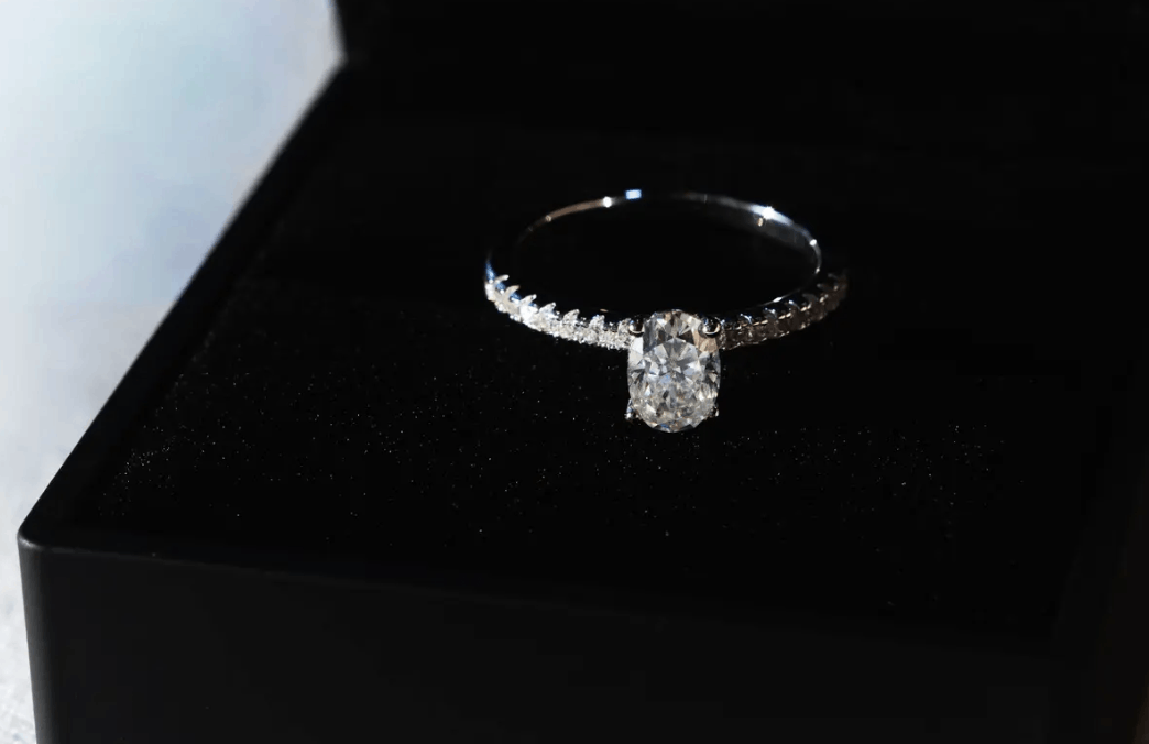 Other Moissanite Ring 925 Sterling Silver Classic Size 6 Size ONE SIZE - 2 Thumbnail