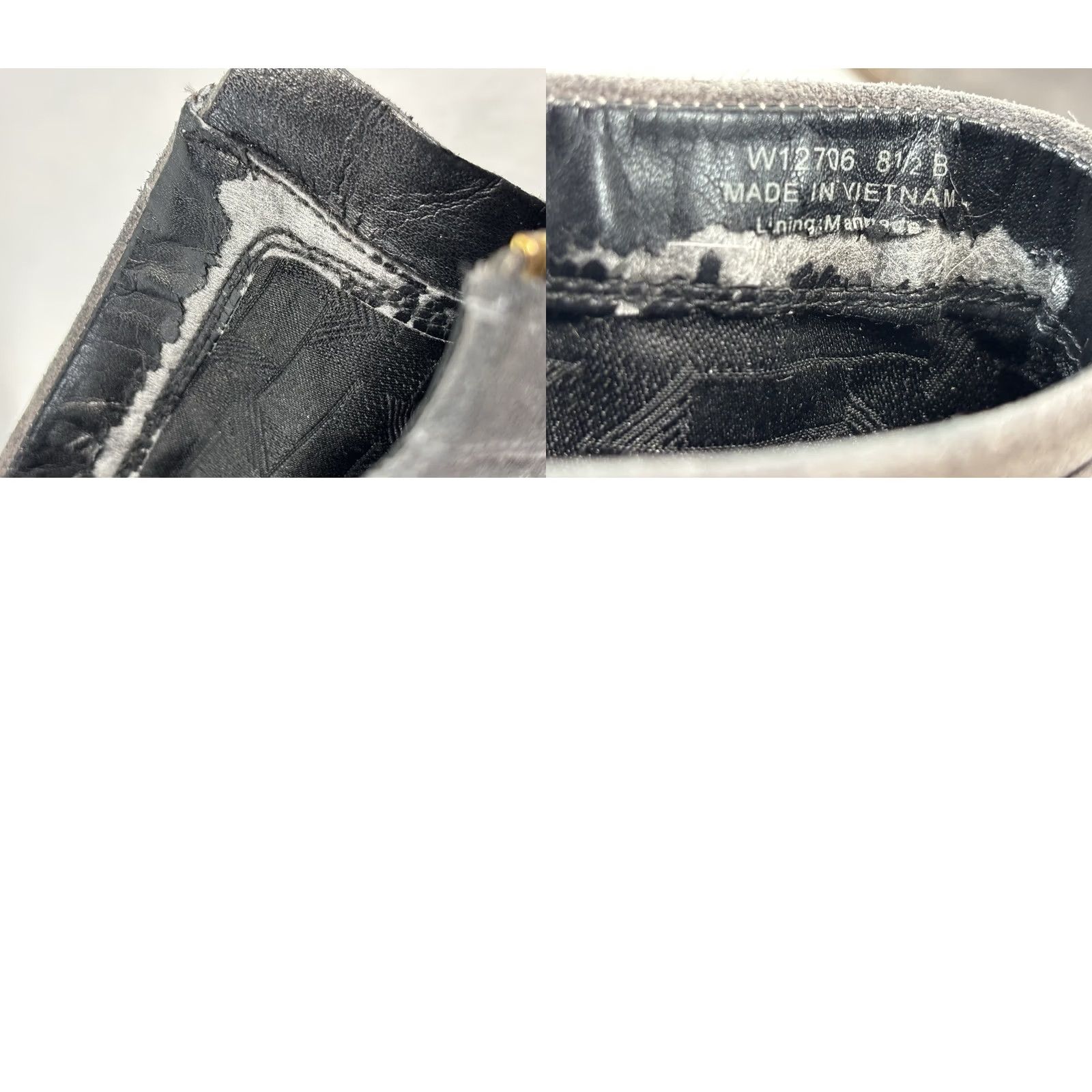 Cole Haan Cole Haan Riona Suede Slouch Ankle Boots Back Zip Booties Women's 8.5B Grey Size US 9 / IT 39 - 8 Thumbnail