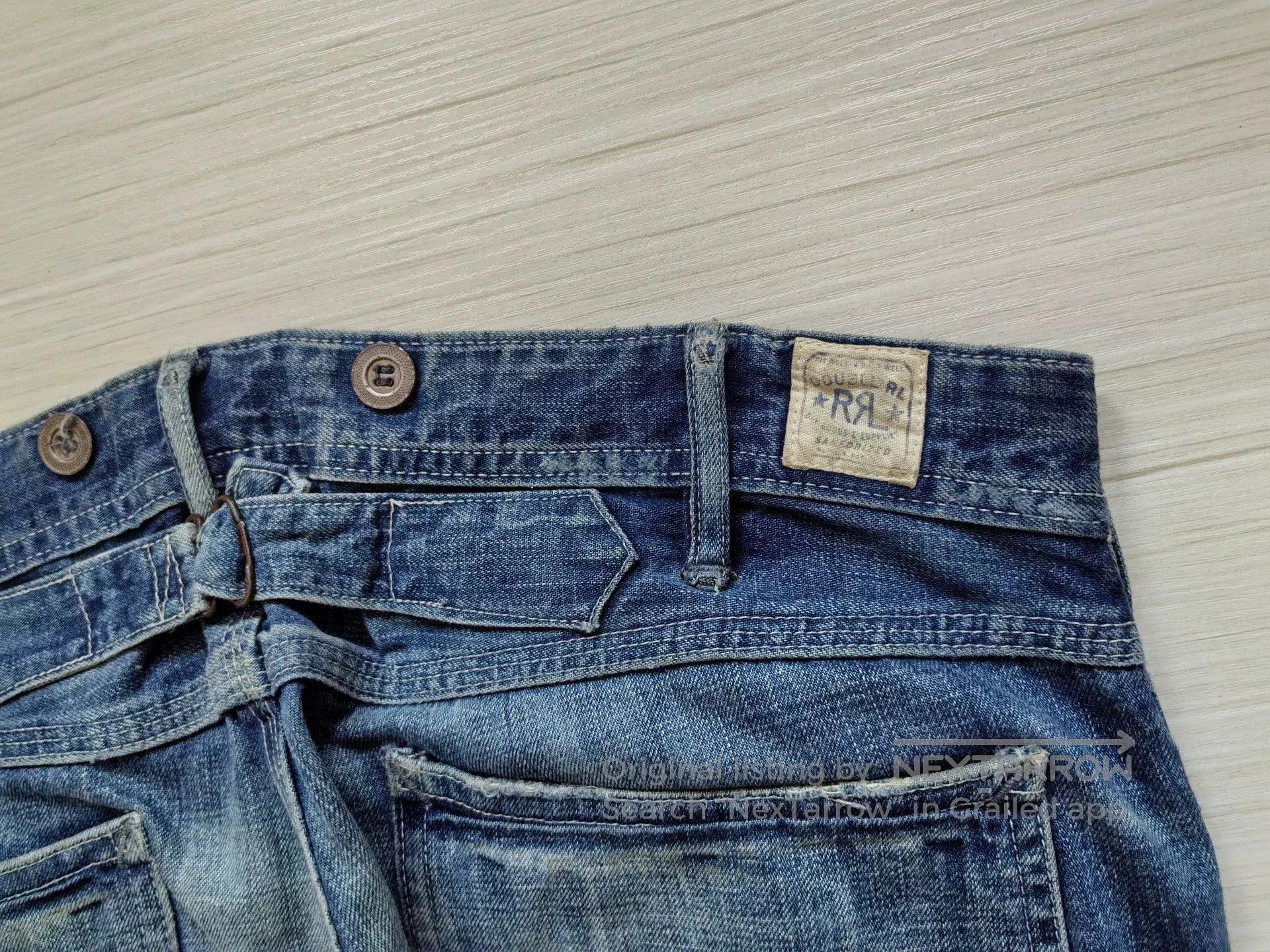 RRL Ralph Lauren rrl double rl vintage denim pants. Size US 30 / EU 46 - 6 Thumbnail