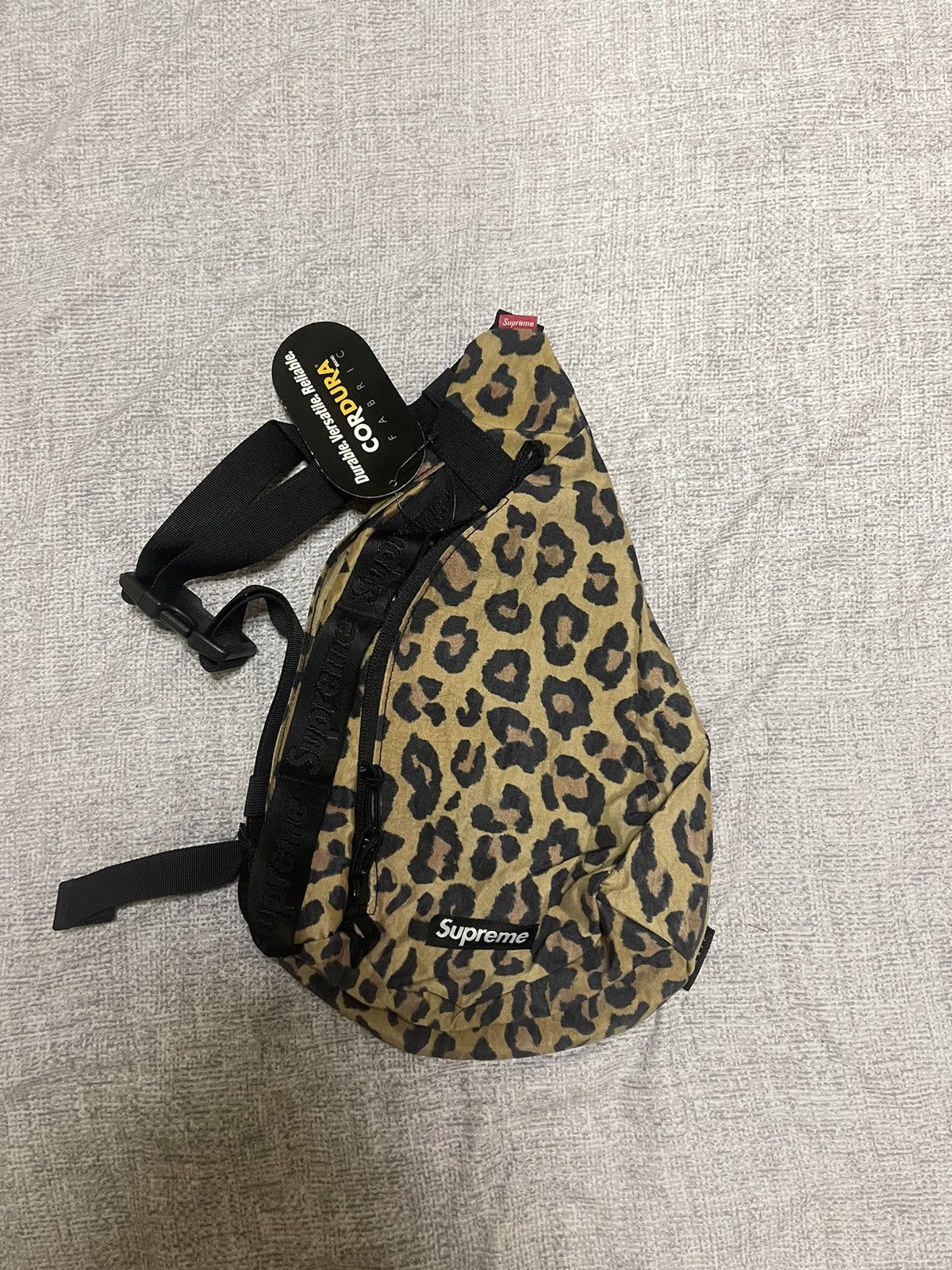 Supreme Supreme leopard sling bag fw20 Grailed