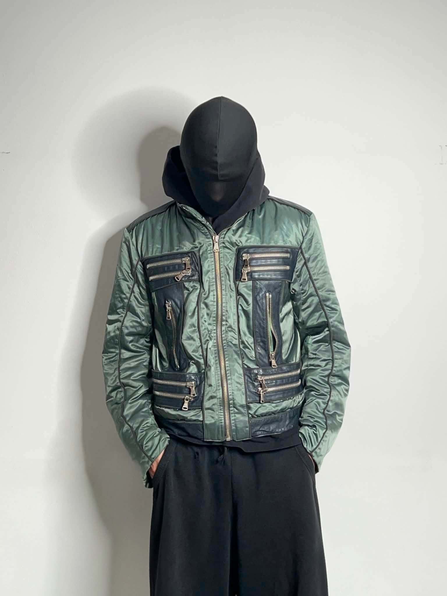 Dolce & Gabbana AW 2003 Archive Dolce&Gabbana Zip Sleeves Bomber
