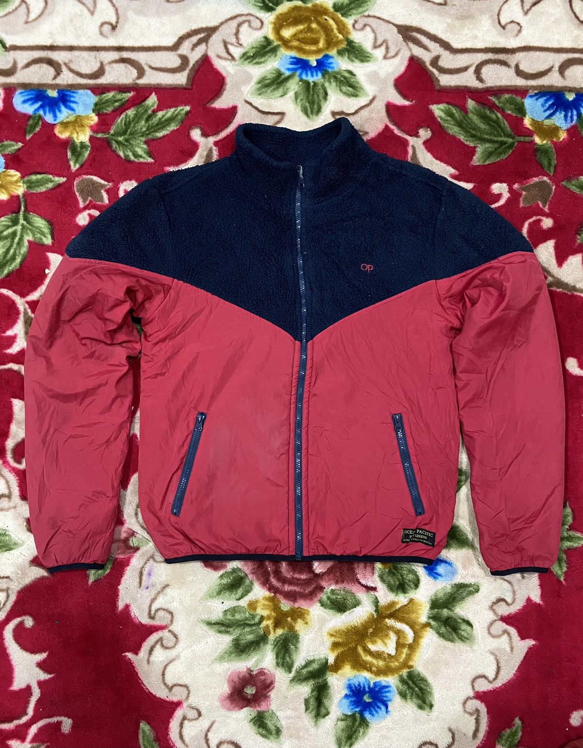 Ocean Pacific Ocean Pacific Surf Riversible Fleece Jacket Size US M / EU 48-50 / 2 - 1 Thumbnail