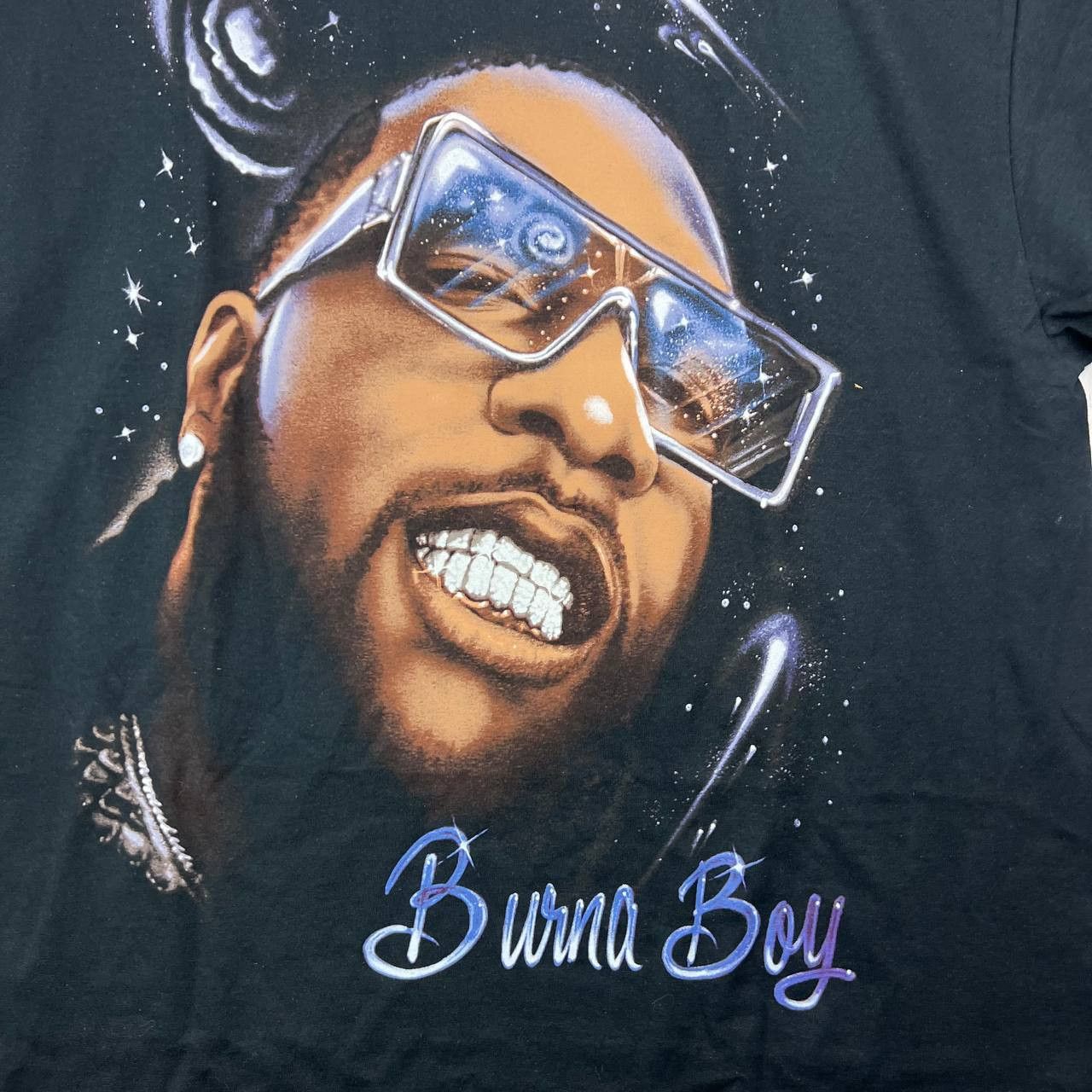 Other Burna Boy One Night in Space 2XL Shirt Short Sleeve New Men Size US XXL / EU 58 / 5 - 8 Thumbnail