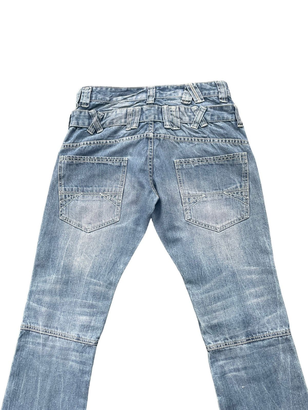 Japanese Brand Southern Denim Double Waist Denim Size US 31 - 8 Thumbnail