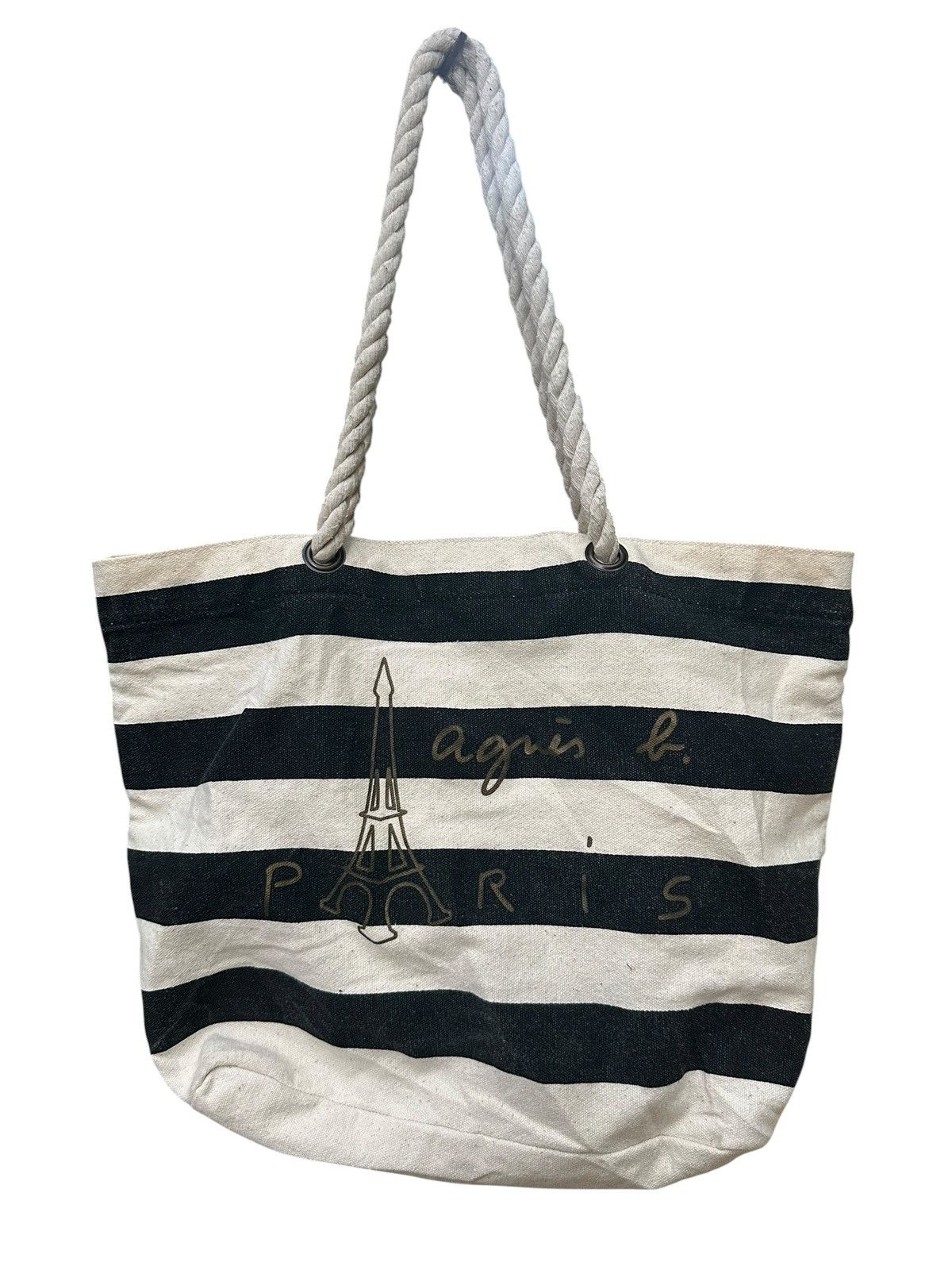 agnes b. Vintage Agnes B Paris Tote Bag Size ONE SIZE - 1 Thumbnail