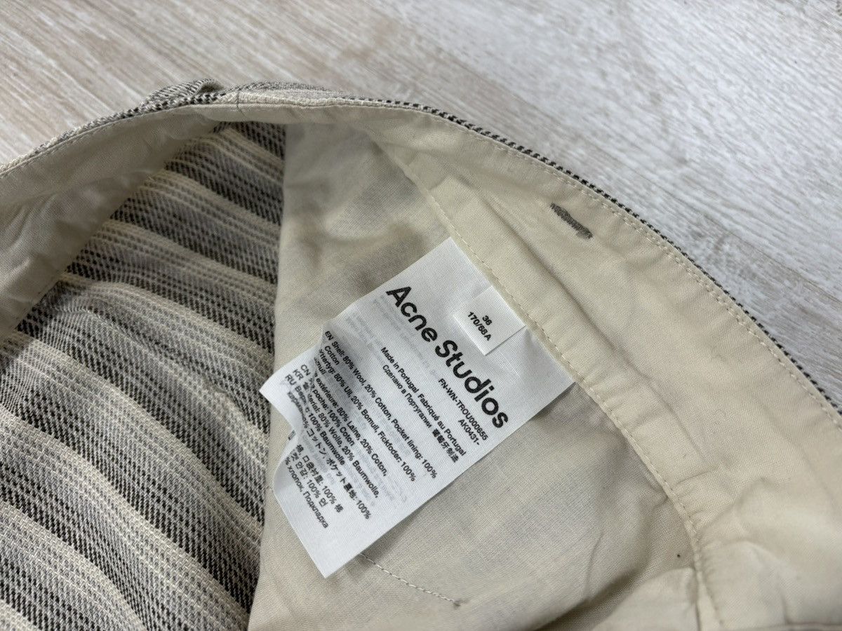 Acne Studios × Japanese Brand Womens pants Acne Studios Size 36 Color Brown/Beige Size 25" / US 0 / IT 36 - 8 Thumbnail