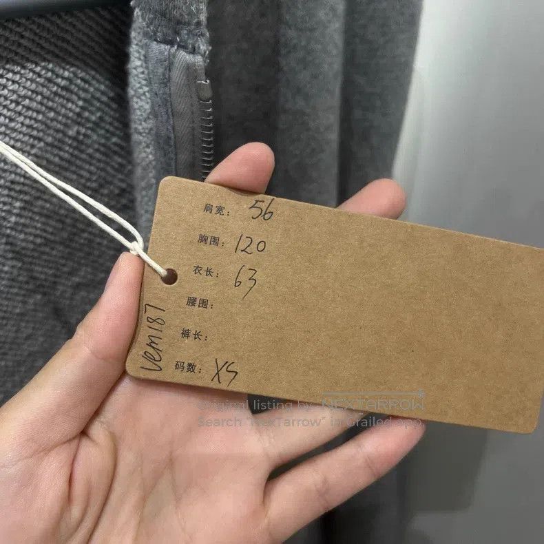 Loewe Loewe Gray Logo Zip Hoodie Jacket Size XS / US 0-2 / IT 36-38 - 7 Thumbnail