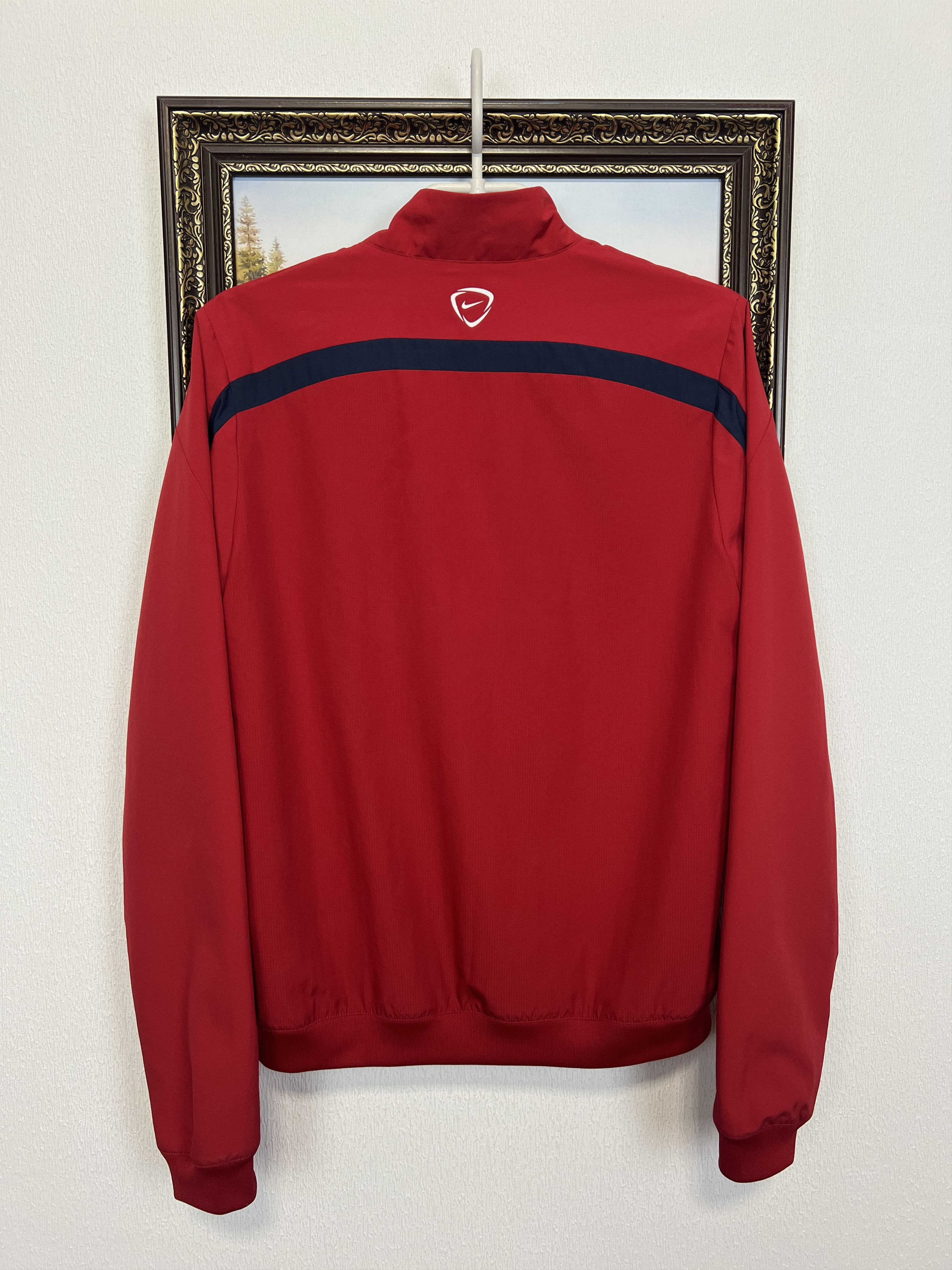 Nike Vintage France Football Red Jacket Soccer Track Top National Size M / US 6-8 / IT 42-44 - 10 Thumbnail
