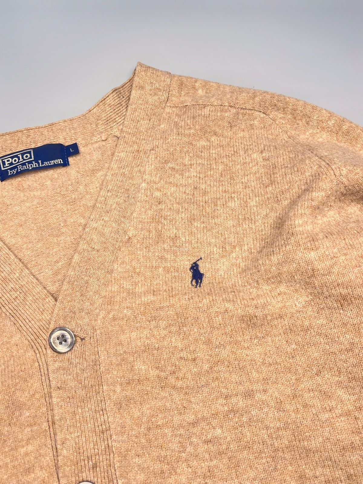 Polo Ralph Lauren Vintage Polo Ralph Lauren Wool Cardigan Sweater Size US L / EU 52-54 / 3 - 6 Thumbnail