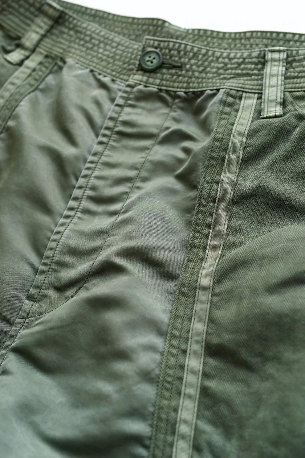 Porter Classic Porter Classic SUPER NYLON MASH BAKER PANTS - OLIVE Size US 34 / EU 50 - 6 Thumbnail