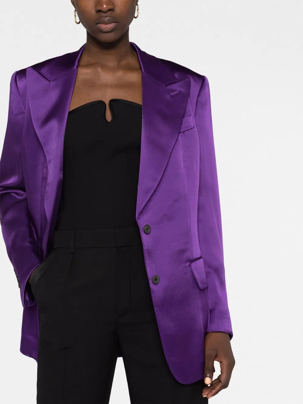 Tom Ford o1y0126 Blazer in Purple Size M / US 6-8 / IT 42-44 - 3 Thumbnail