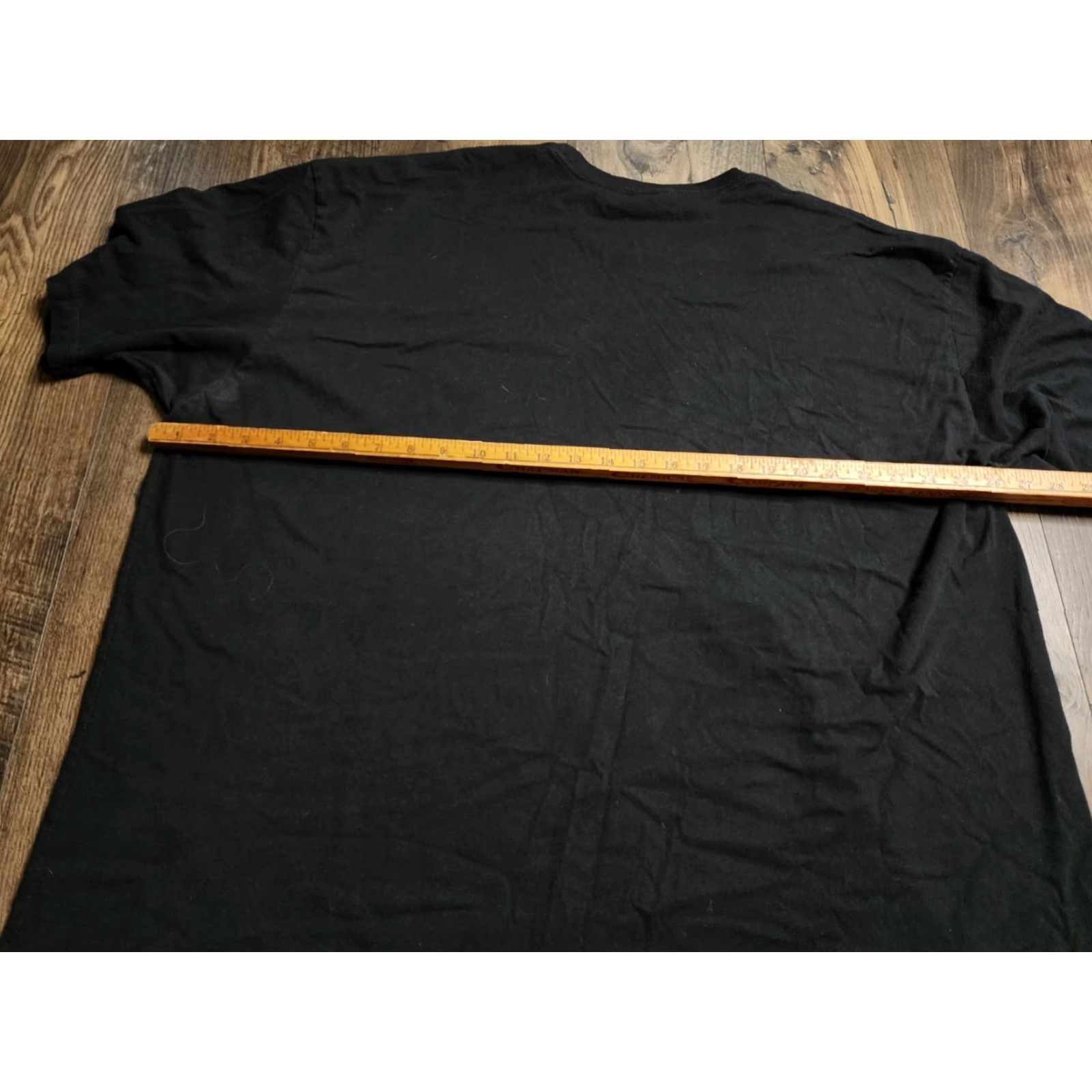 Next Level VINTAGE Next Level Mens T-Shirt Short Sleeve 4XL Black Cotton Funny Logo Graphic Tee Men Size US XXL / EU 58 / 5 - 2 Thumbnail