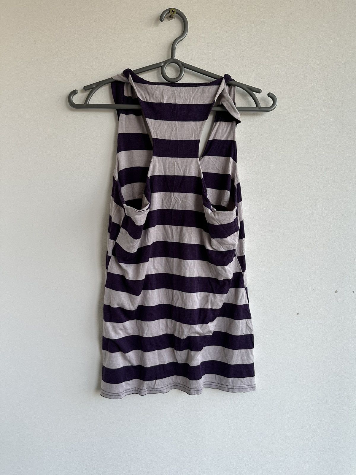 Burberry Burberry London Grey / Purple Striped Tank Top Size S Size S / US 4 / IT 40 - 2 Thumbnail