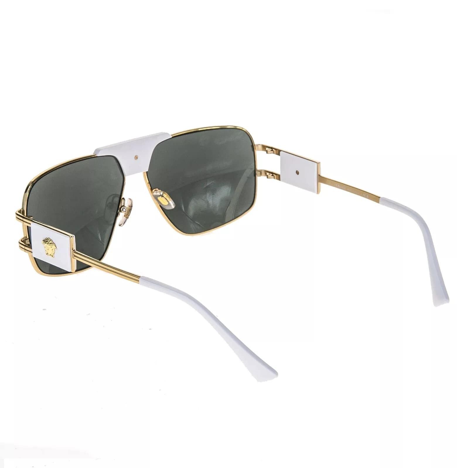 Versace VERSACE Medusa NAVIGATOR Gold Unisex Sunglasses VE2251 2251 Size ONE SIZE - 2 Thumbnail