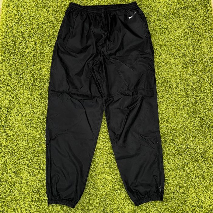Nike 90s Vintage Nike Baggy Tracksuit Bottoms Black Size XL Grailed