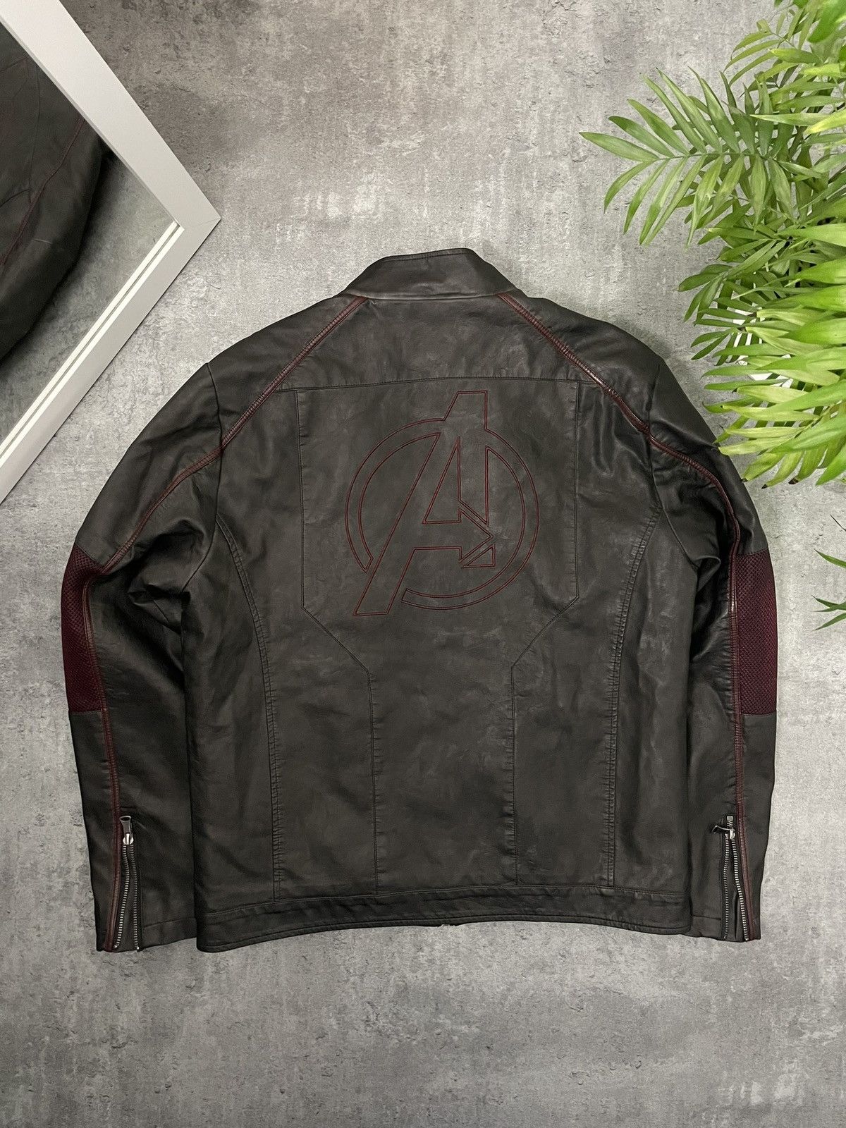 Marvel Comics Marvel Avengers Official Licensed Product Leather Jacket Size US L / EU 52-54 / 3 - 4 Thumbnail