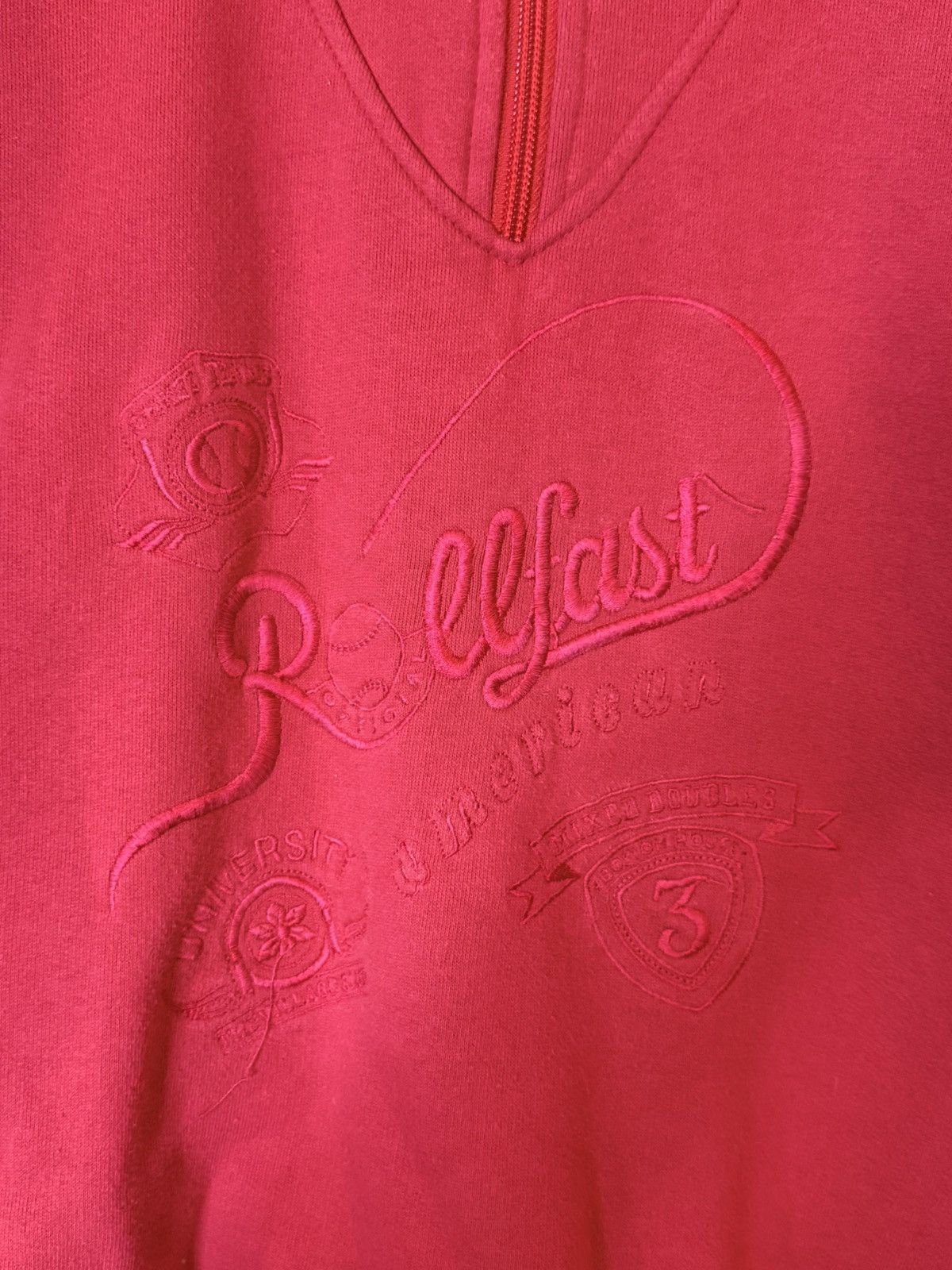 Sergio Tacchini Vintage 80’s - 90’s Sergio Tacchini 1/4 Zip Sweatshirt Size US L / EU 52-54 / 3 - 3 Thumbnail