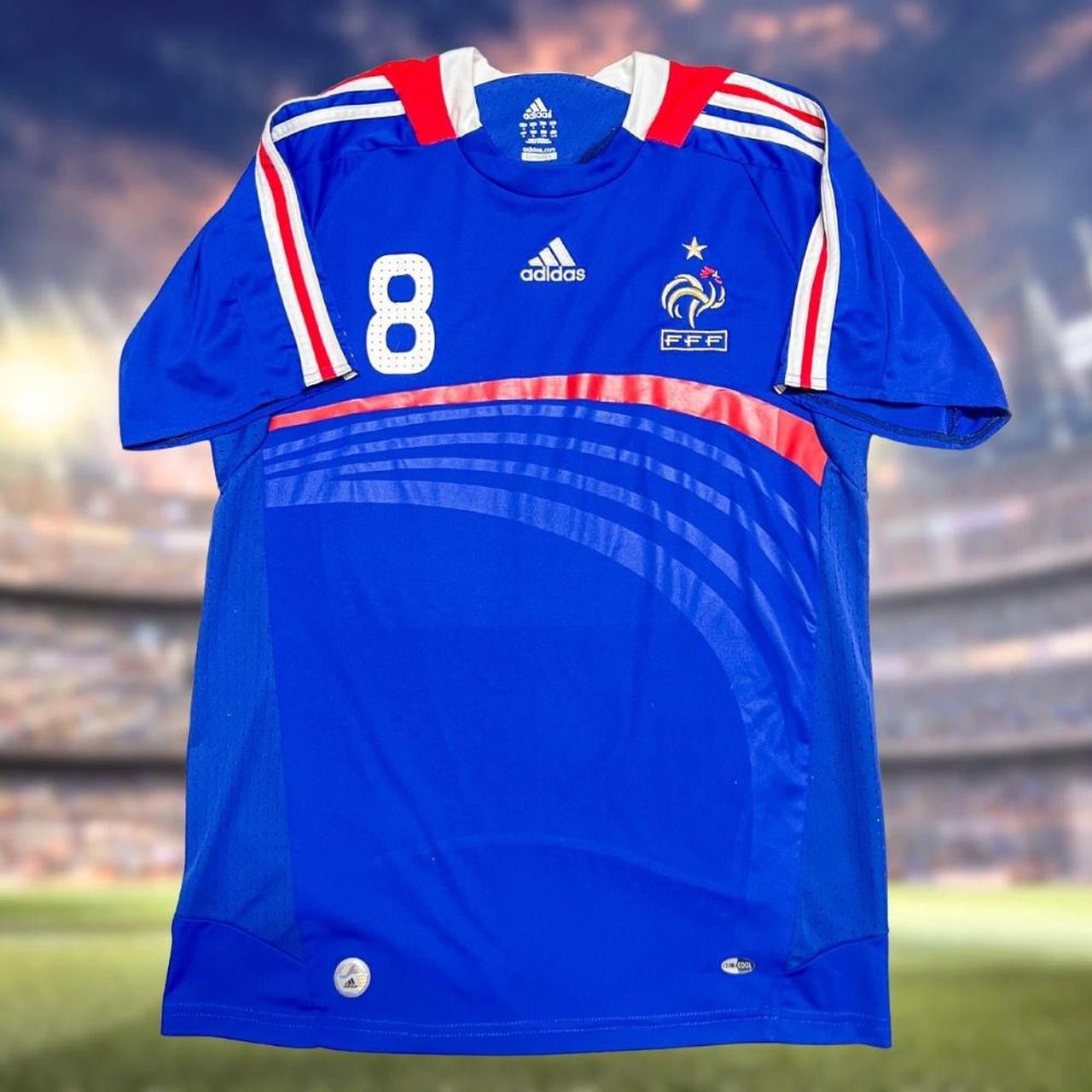 Adidas Anelka 8 French National Team Soccer Jersey⚡ Soccer Jersey Size US XL / EU 56 / 4 - 2 Thumbnail