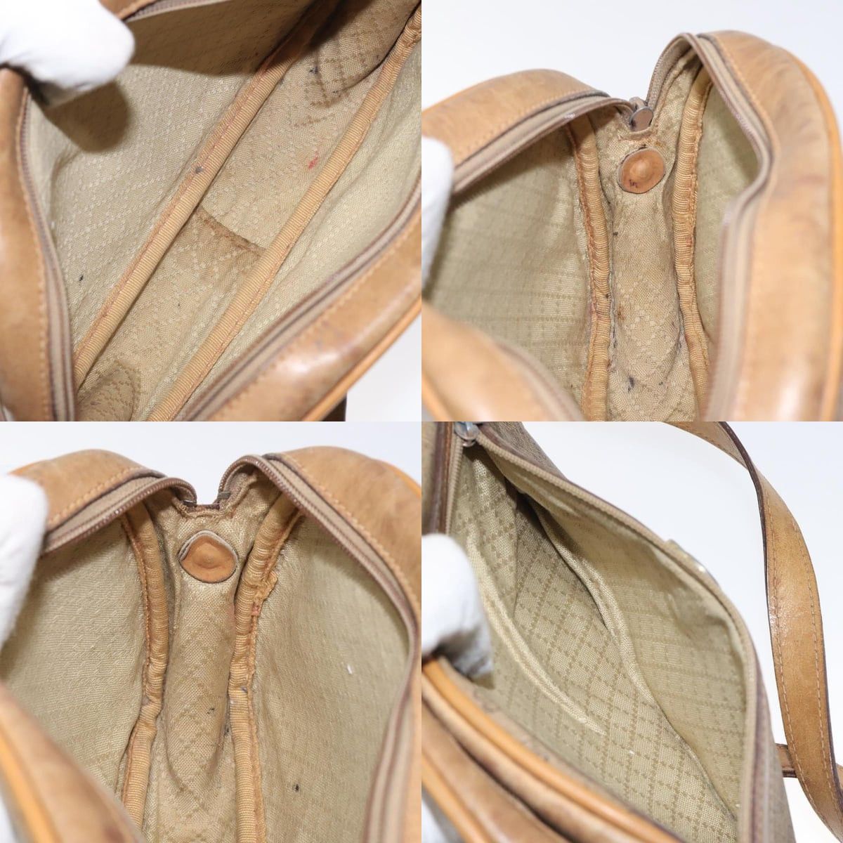 Gucci GUCCI Micro GG Supreme Shoulder Bag Pvc Beige Gold Size ONE SIZE - 12 Thumbnail