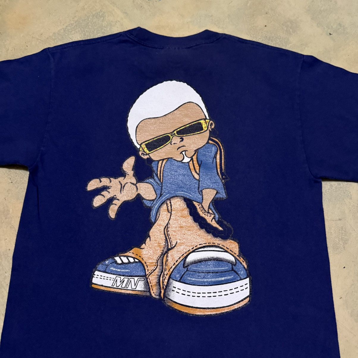 JNCO JnCo Rapper Cartoon Character Big Logo T Shirt Size US S / EU 44-46 / 1 - 3 Thumbnail